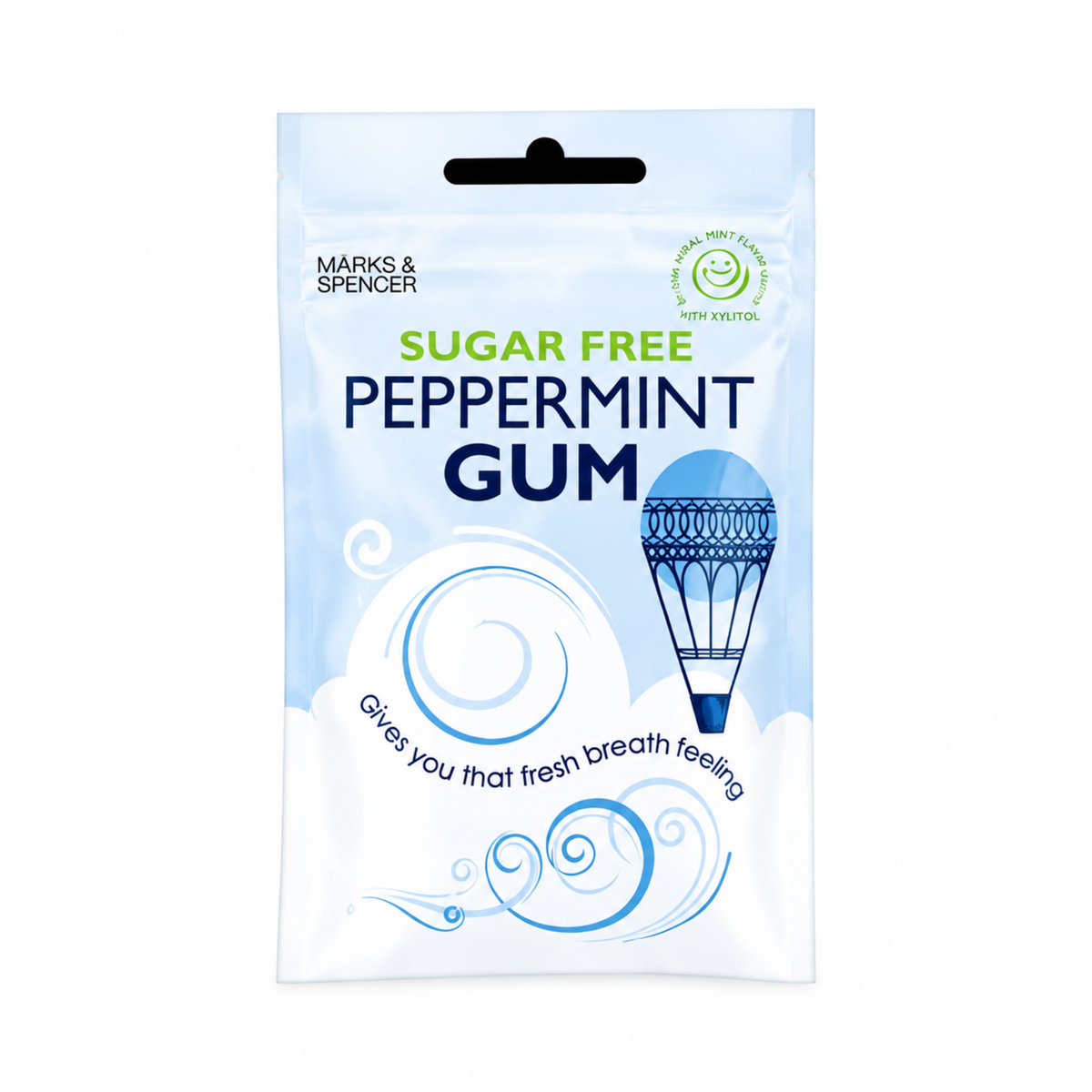Marks n Spencer Peppermint SF Bubble Gums 30g