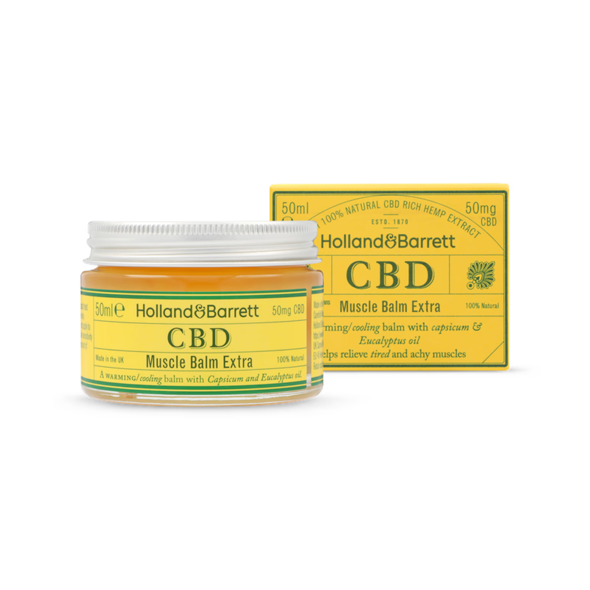 Black Seed Morninga & Cbd Pain Relief Craem 50g