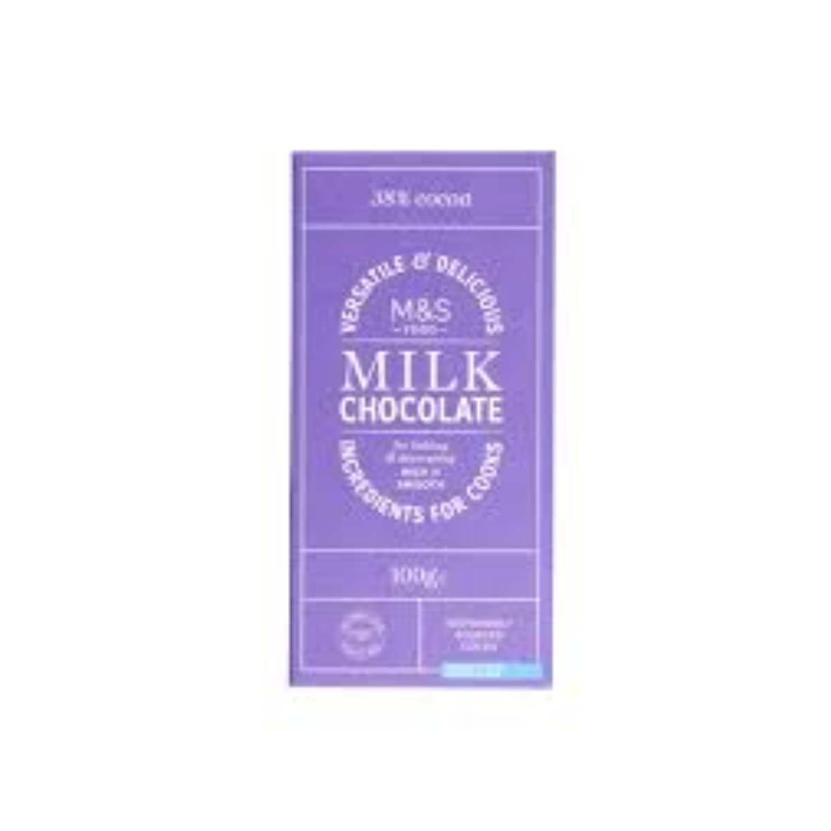 M&S Milk Chocolate Single Dominician46% 100g