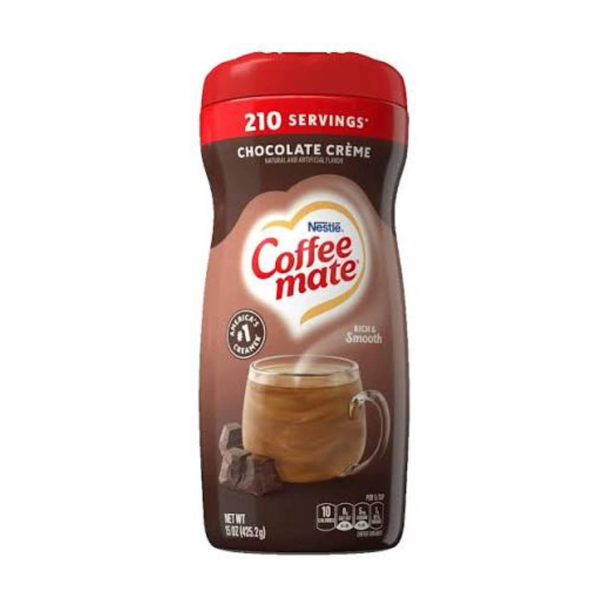Coffee Mate Flavor Creamy Chocolate 10oz 425.2g