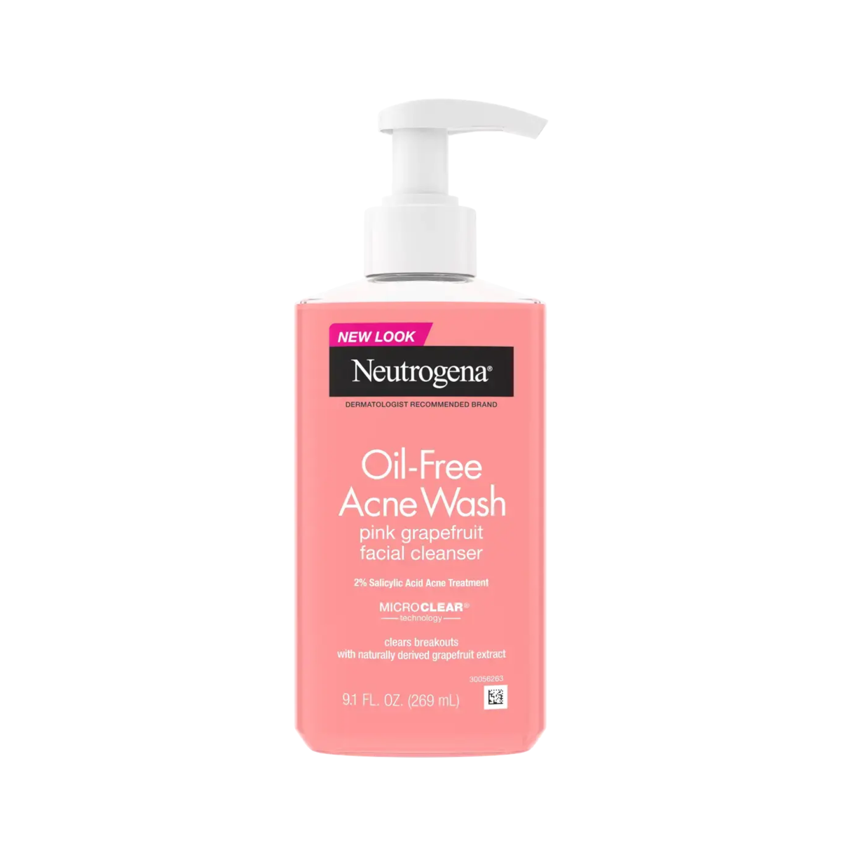 Neutrogena Oil Free Acne Wash Pink Grapefruit Facial Cleanser 269ml
