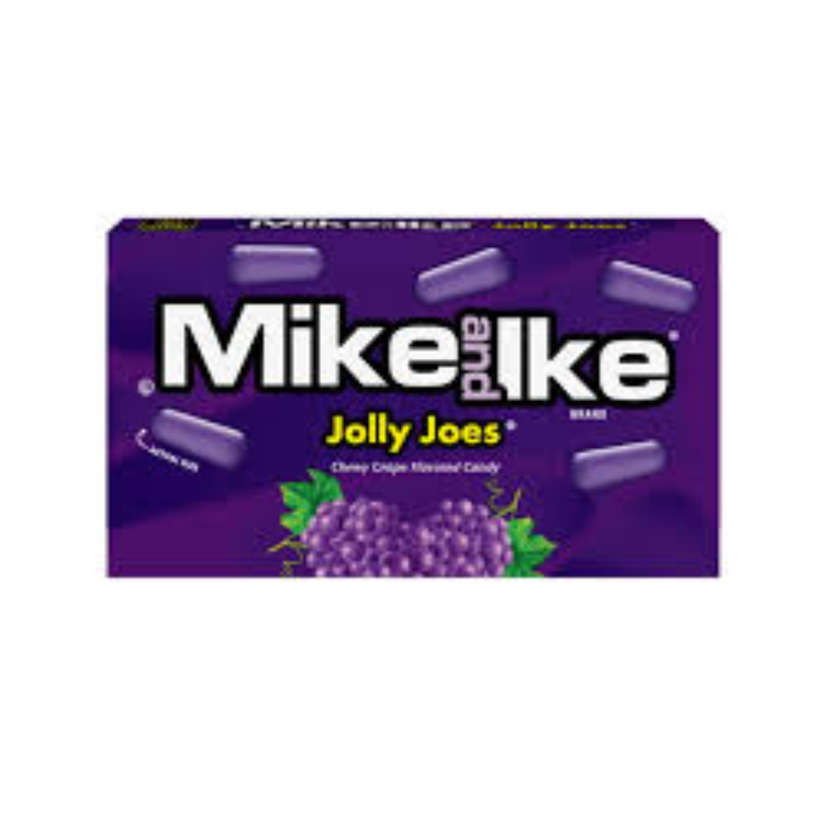 Mike n Ike Jolly Joes Sour Grape Candy 120g
