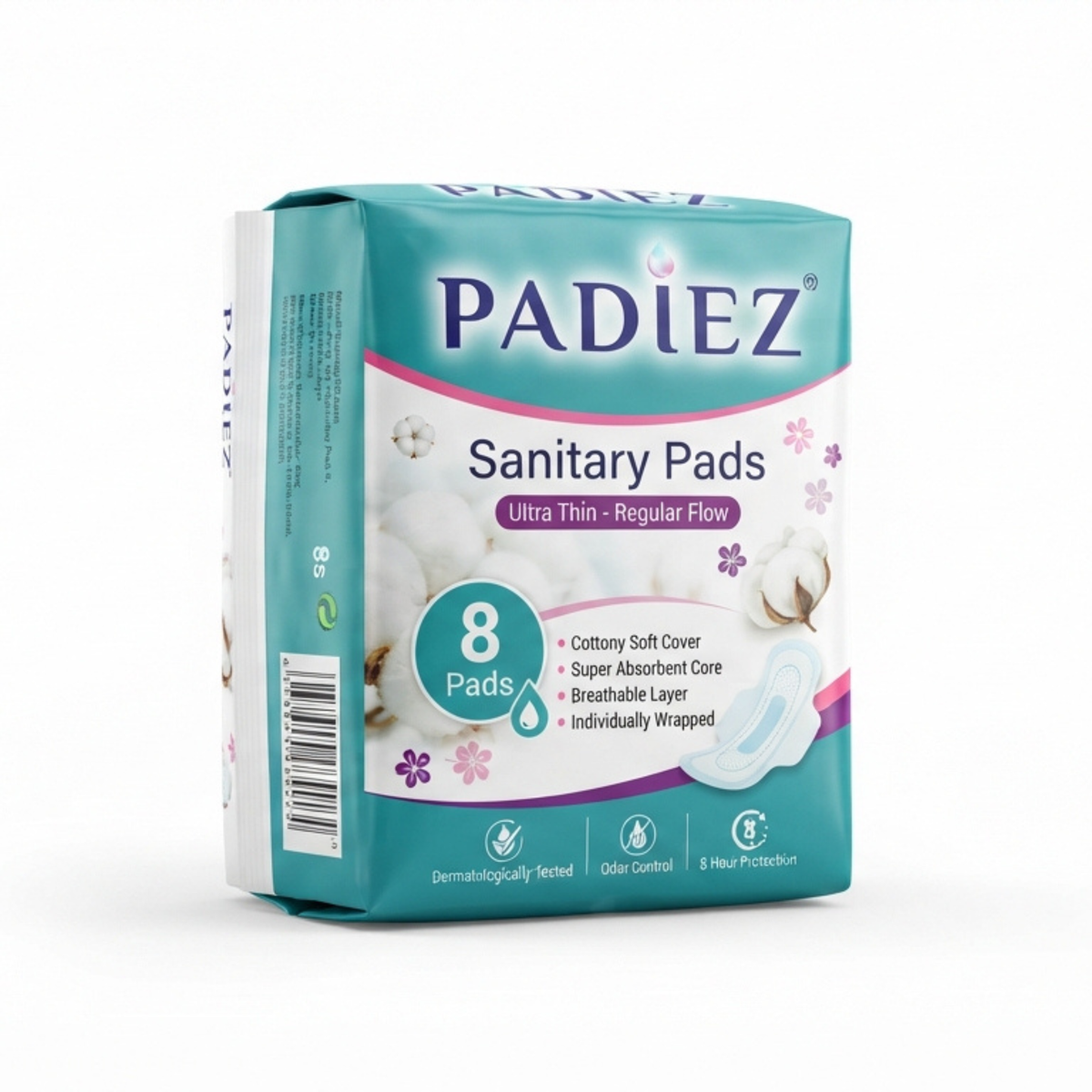 Padiez Sanitary Pads 8s