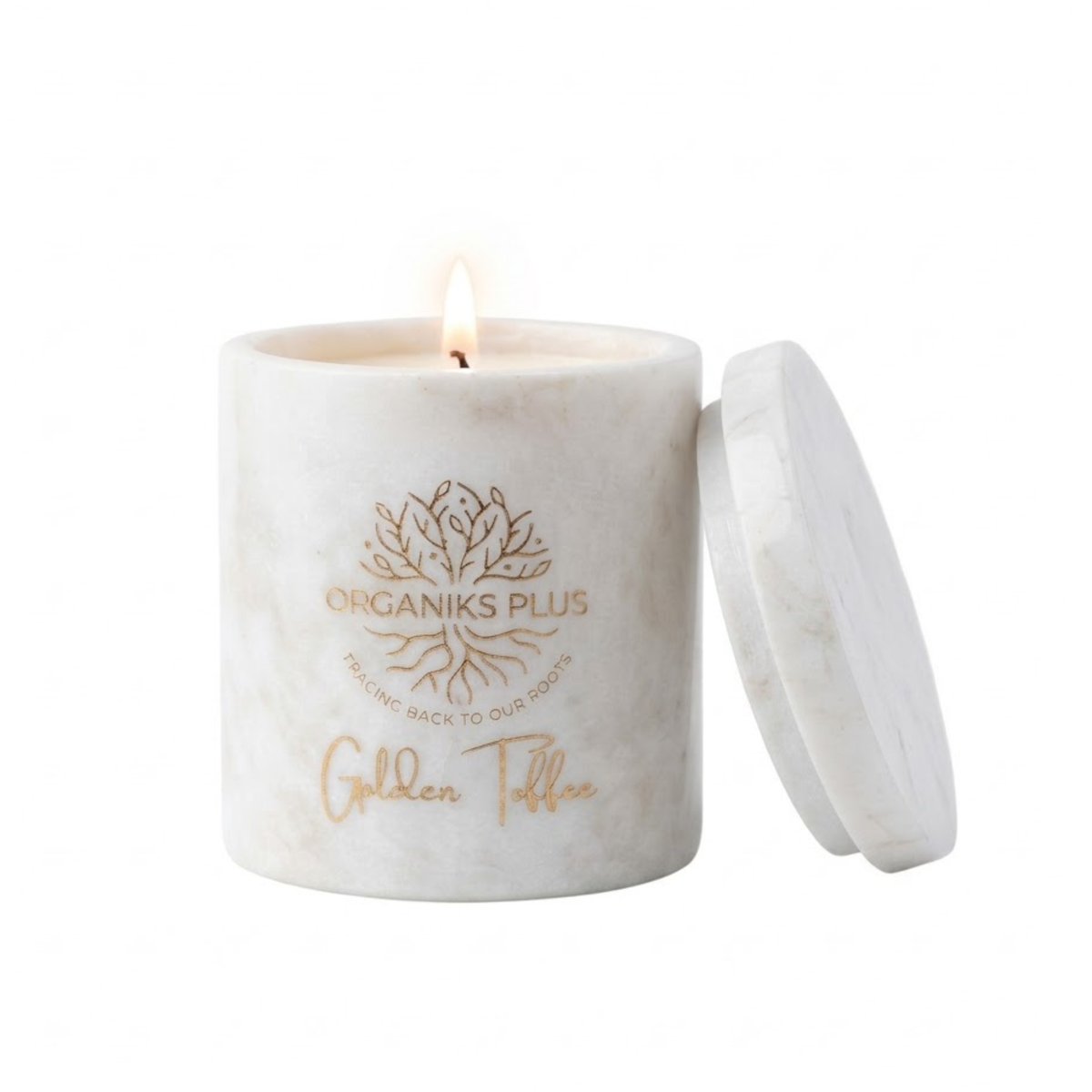 Organic plus Scented Candle Blue(Lavender)