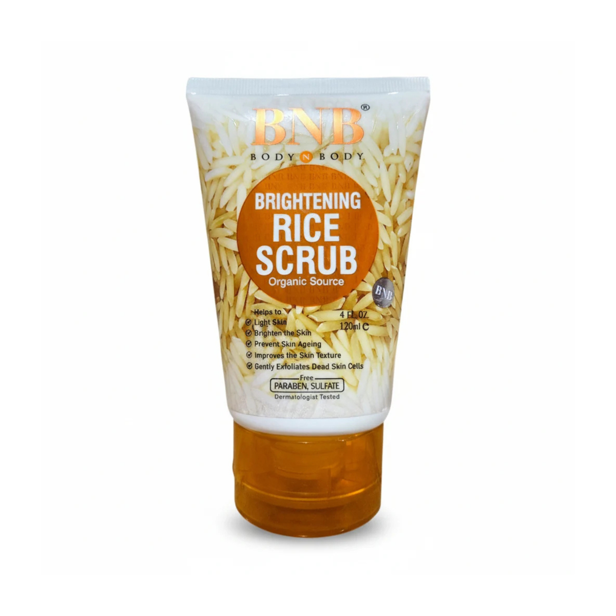 BNB Brightening Rice Scrub Organic Source 120ml