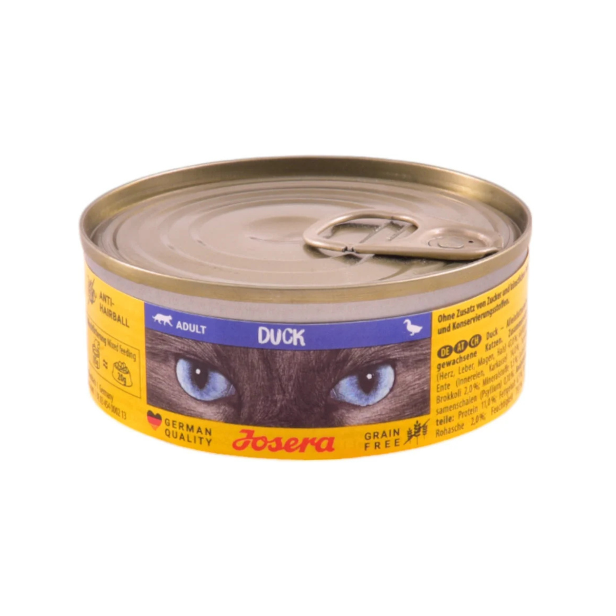 Josera Adult Cat Food Tin Duck 85gm