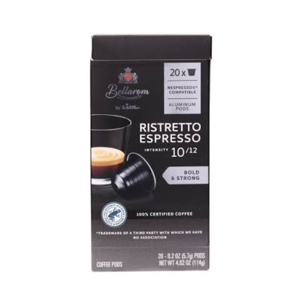 Bellarom Coffee Pods Ristretto Espresso 20 x 5.7g
