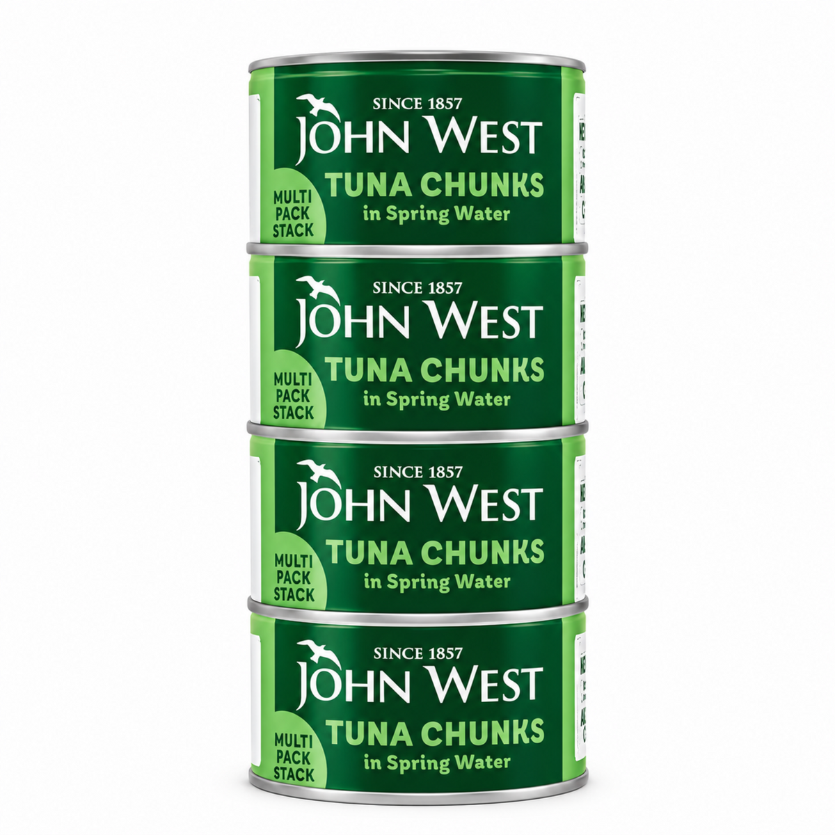 John West Tuna Chunks in Spring Water 145gx4