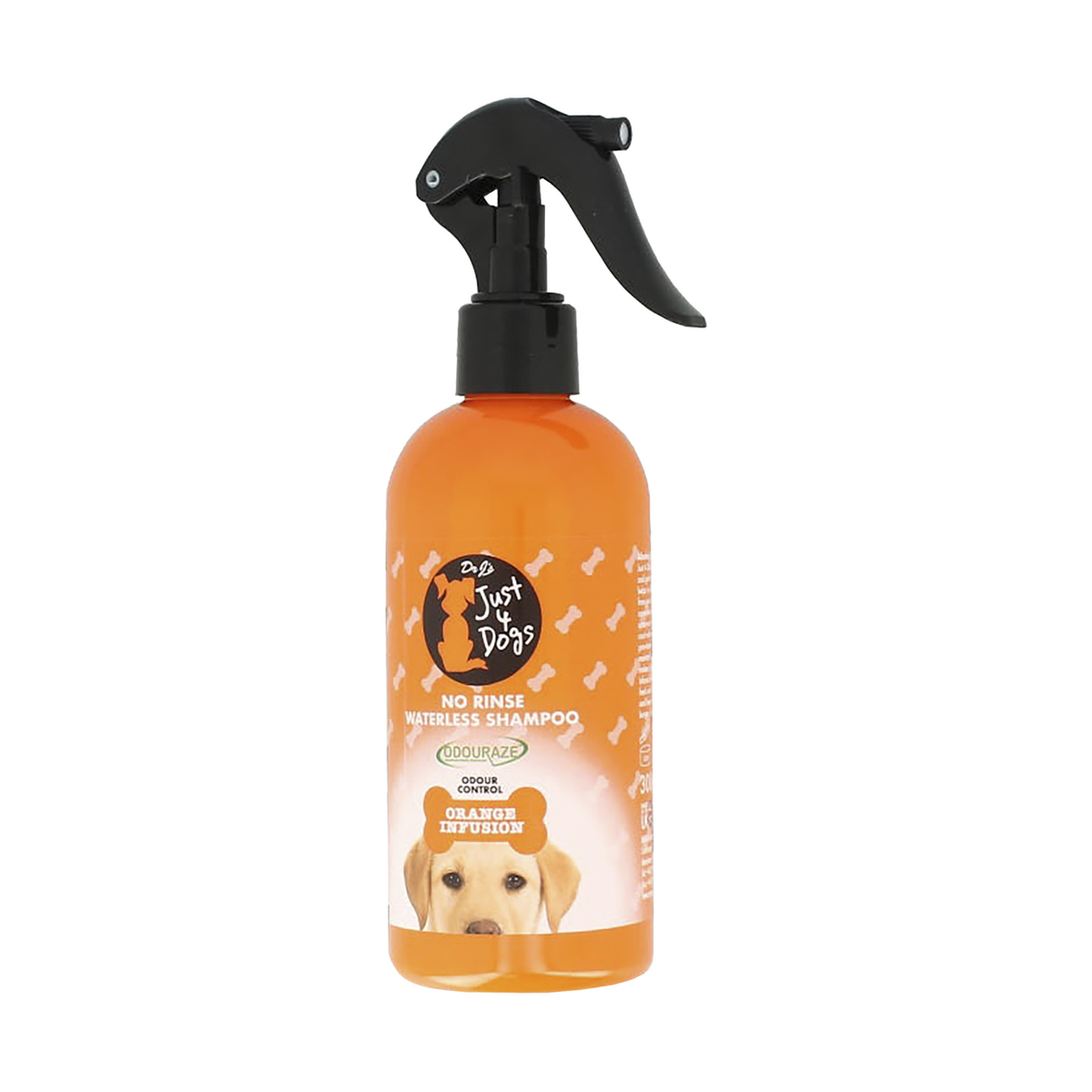 Just 4 Dogs No Rinse Waterless Shampoo 300ml