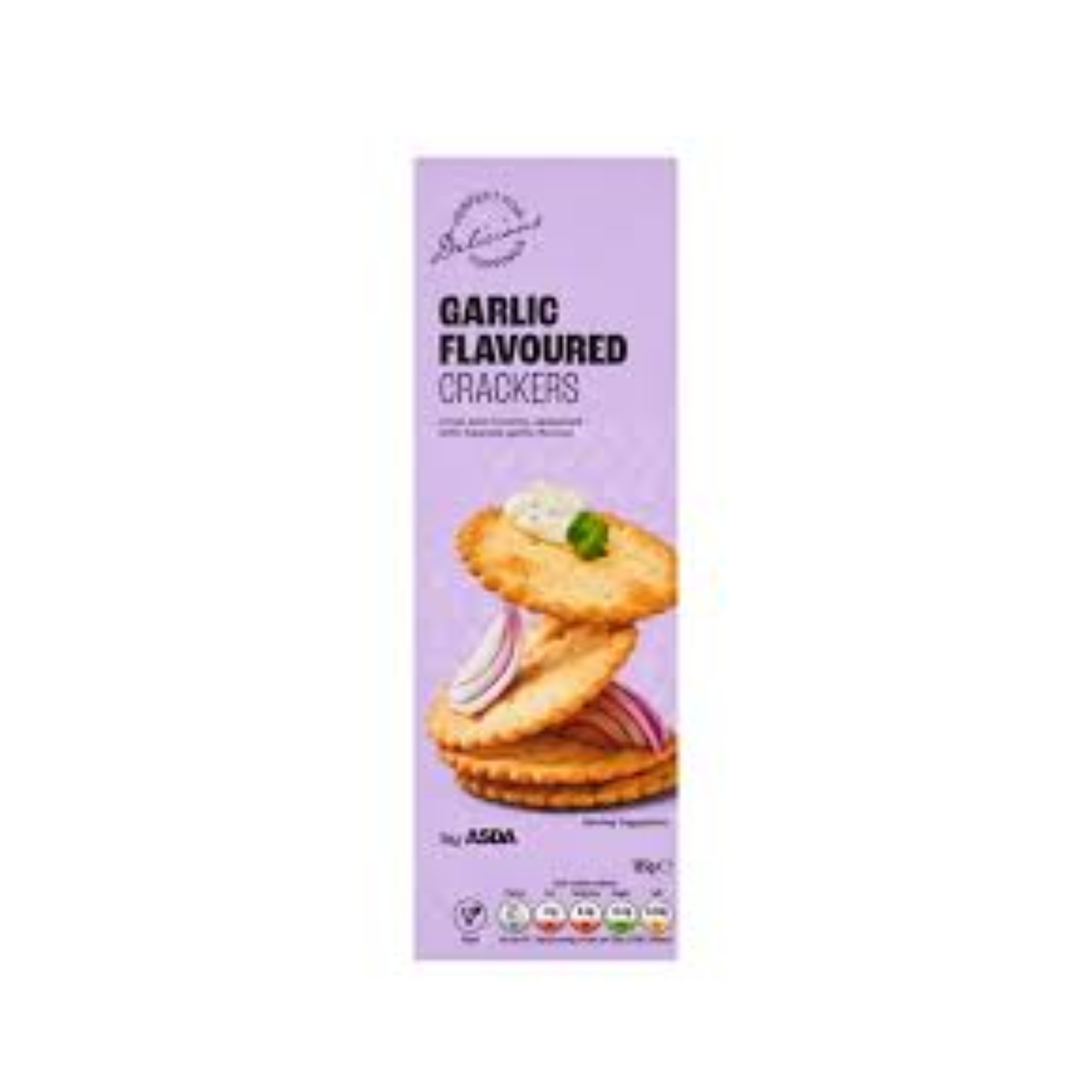 ASDA Garlic Crackers 185g