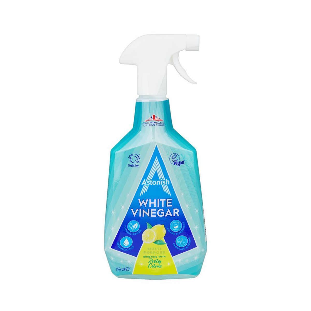 Astonish m-p white vinegar citrus 750ml