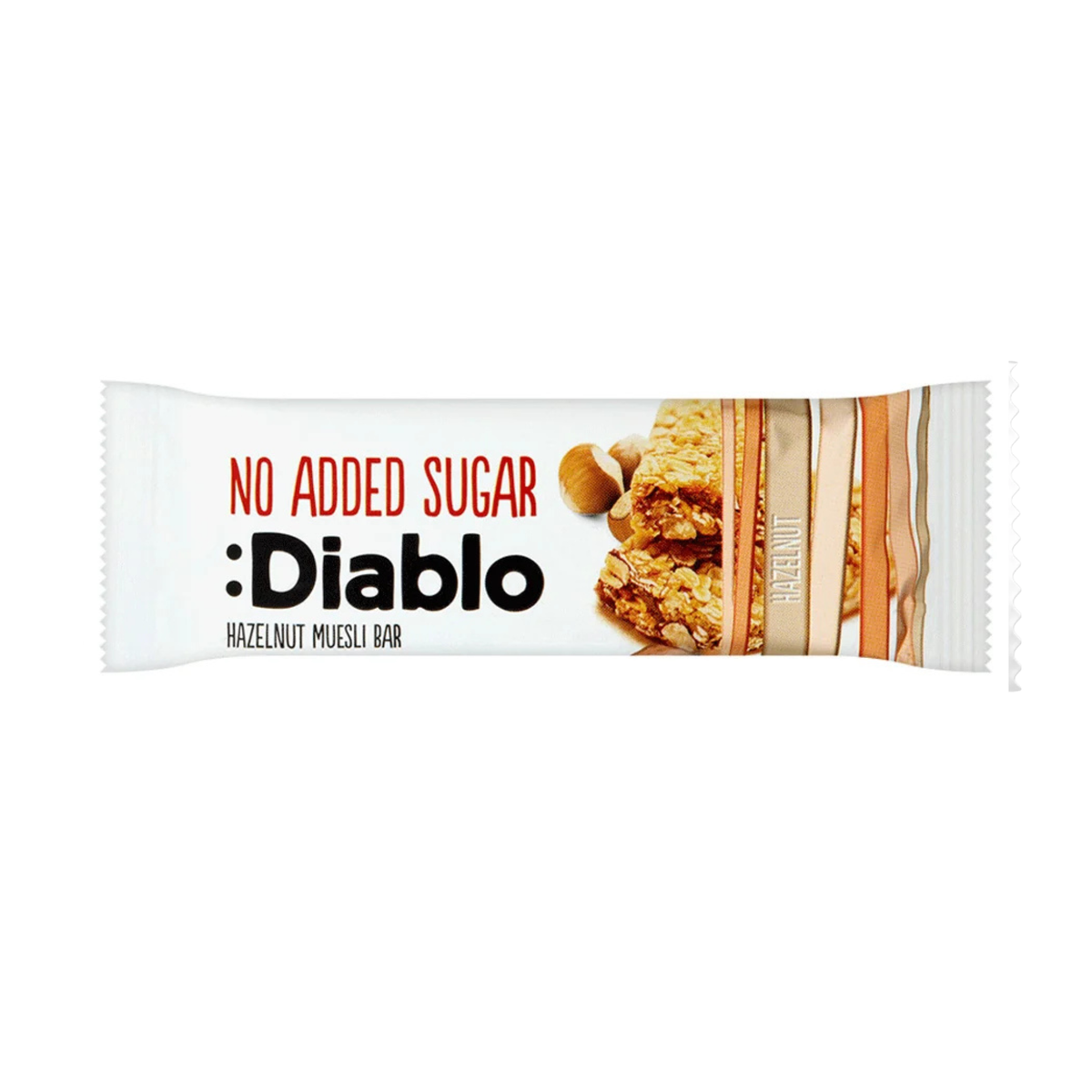 Diablo Hazelnut Muesli Bar 30gm