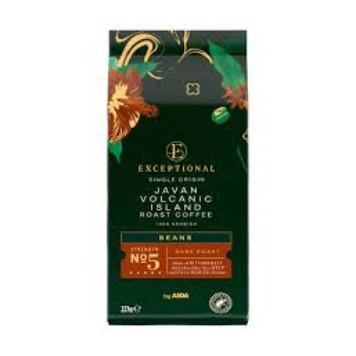Asda Beans Javan Volcanic Roast Coffee 227g