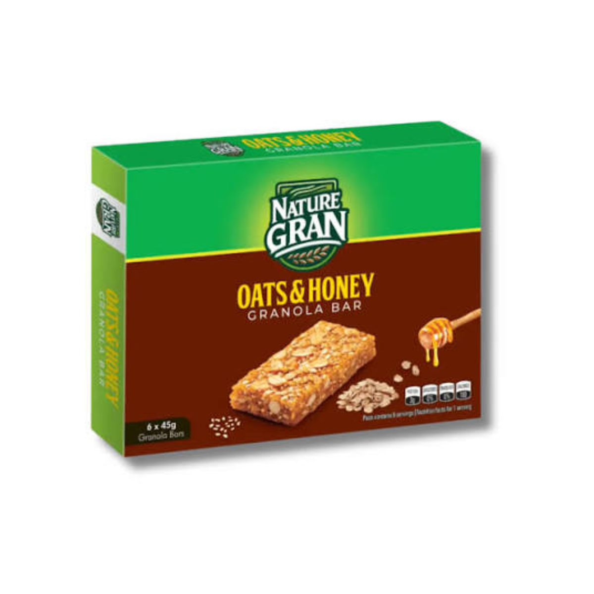 Nature Grain Oats & Honey Bar45g