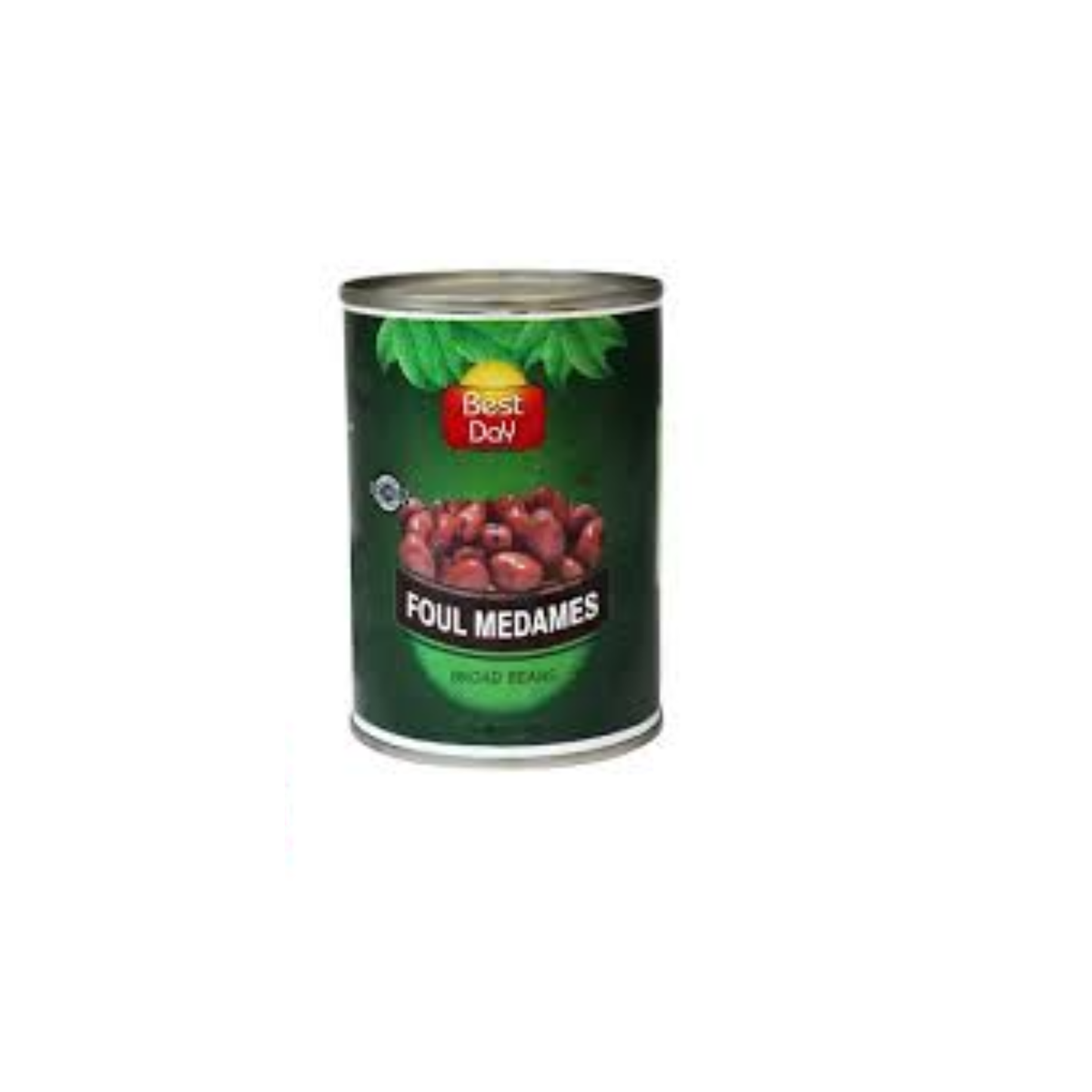 Best Day, Foul Medames, Fava Beans, Canned Fava Beans, Egyptian Foul, Broad Beans, Ready to Eat, Middle Eastern Food, Legumes, Plant Based Protein, Pantry Staples, 400g
