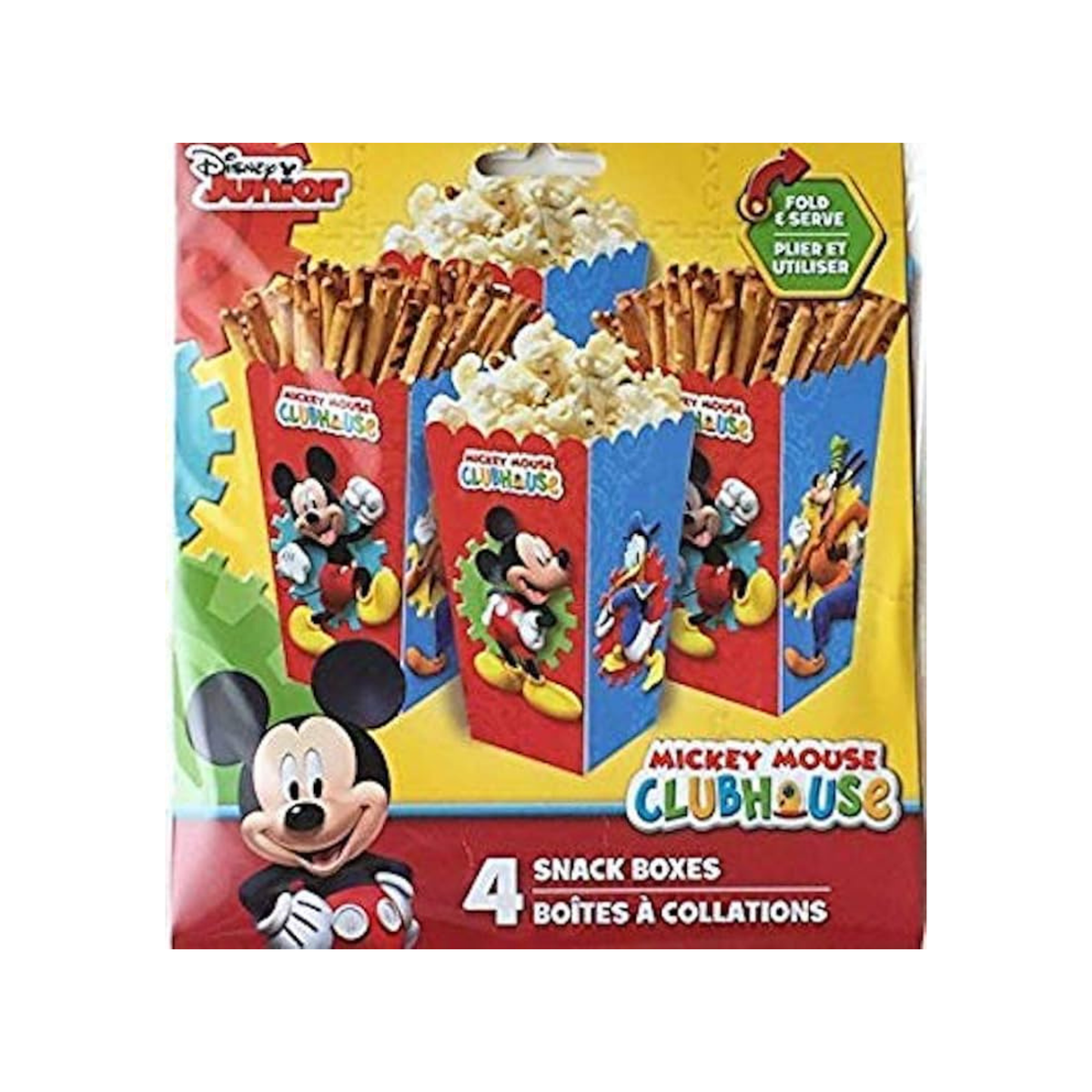 Mickey Mouse Clubhouse Snack Boxes 4/ct