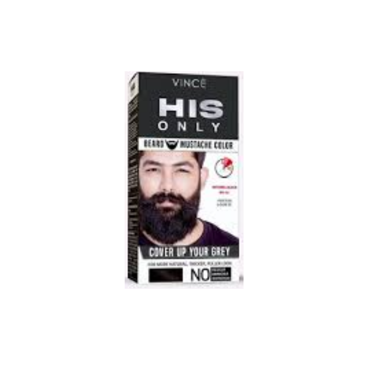 Vince His Beard Hair Color Grey BM 02