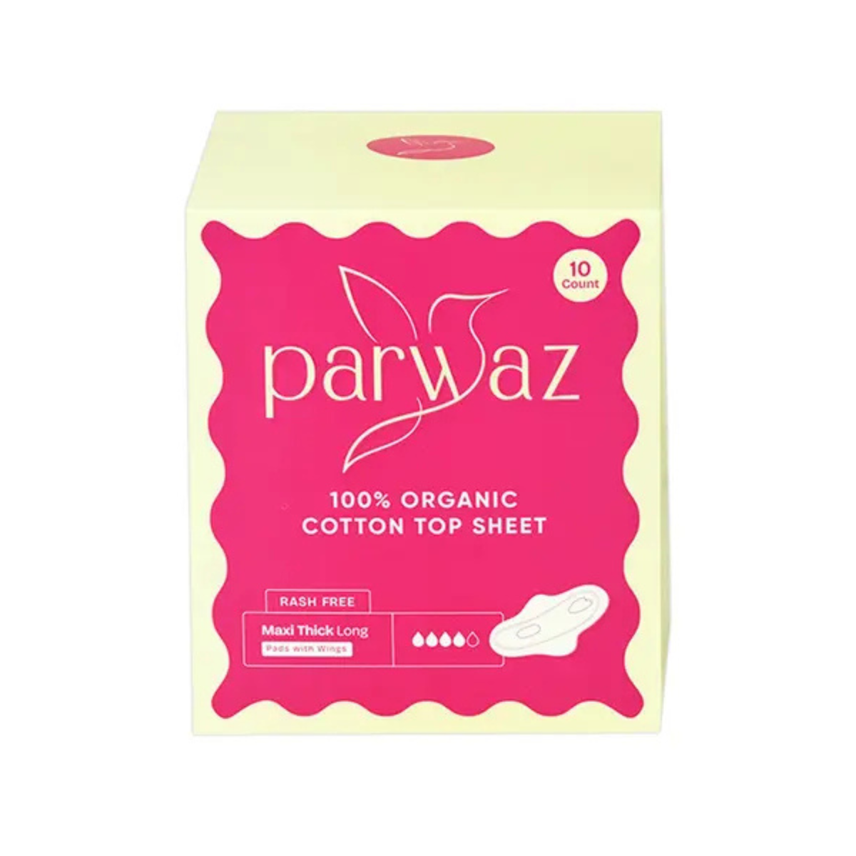 Parwaz Maxi Thick Long Cotton Sheet 10 Pads