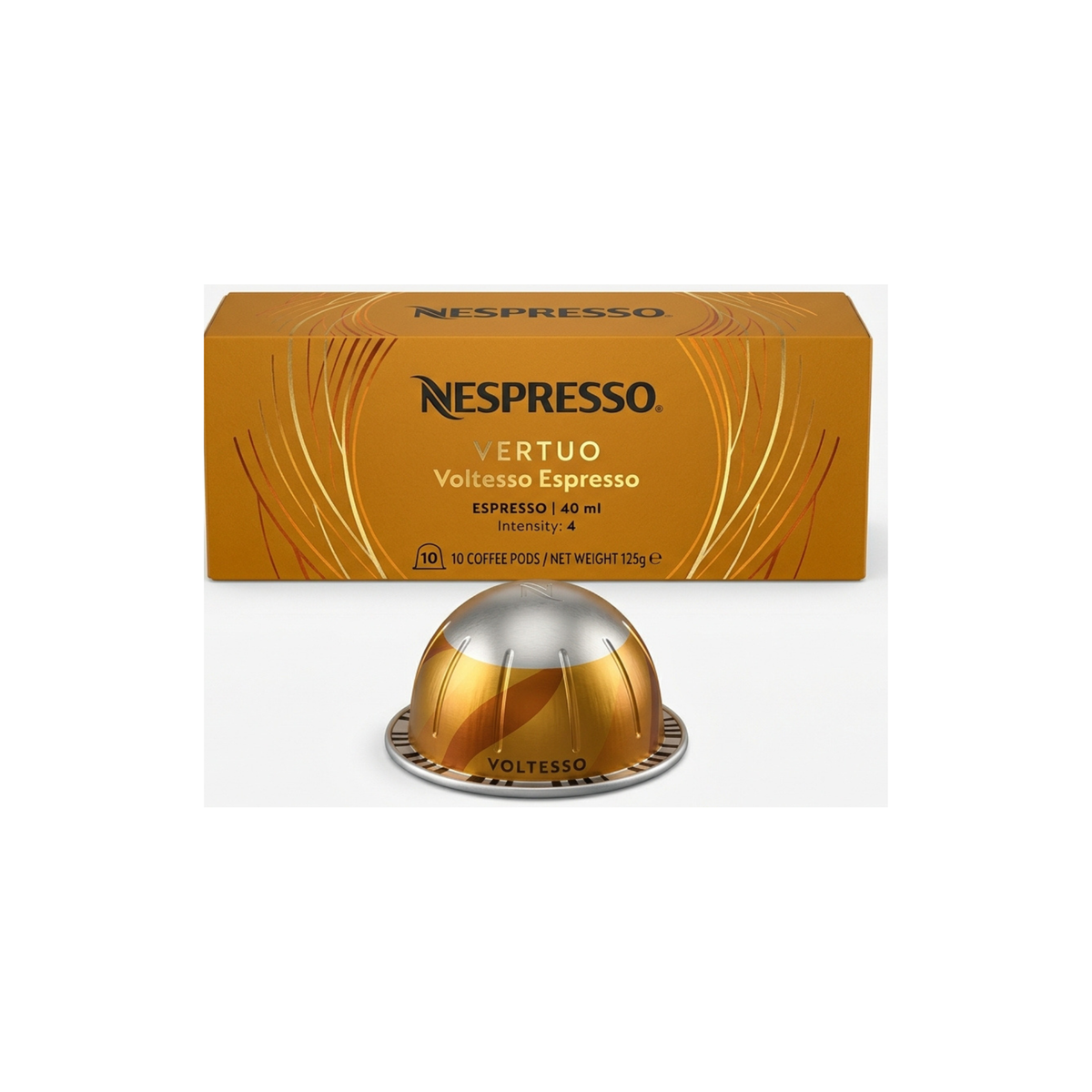 Nespresso Vertuo Esspresso Voltesso Coffee Pods 125g