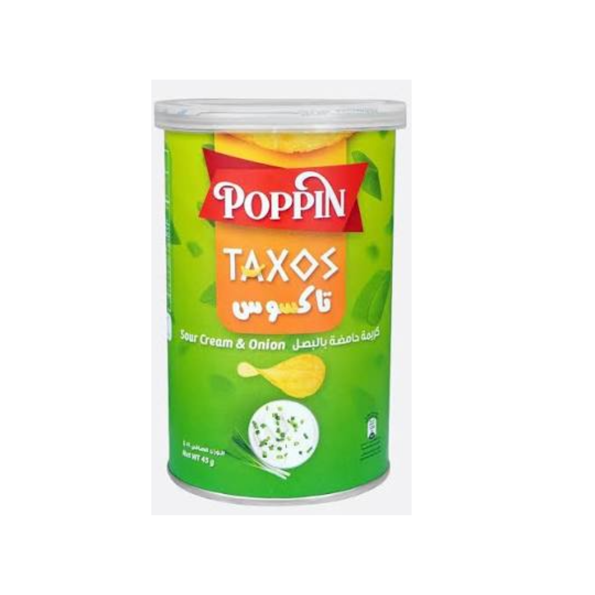 POPPIN CHIPS TAXOS Sour Cream Onion 110 GM