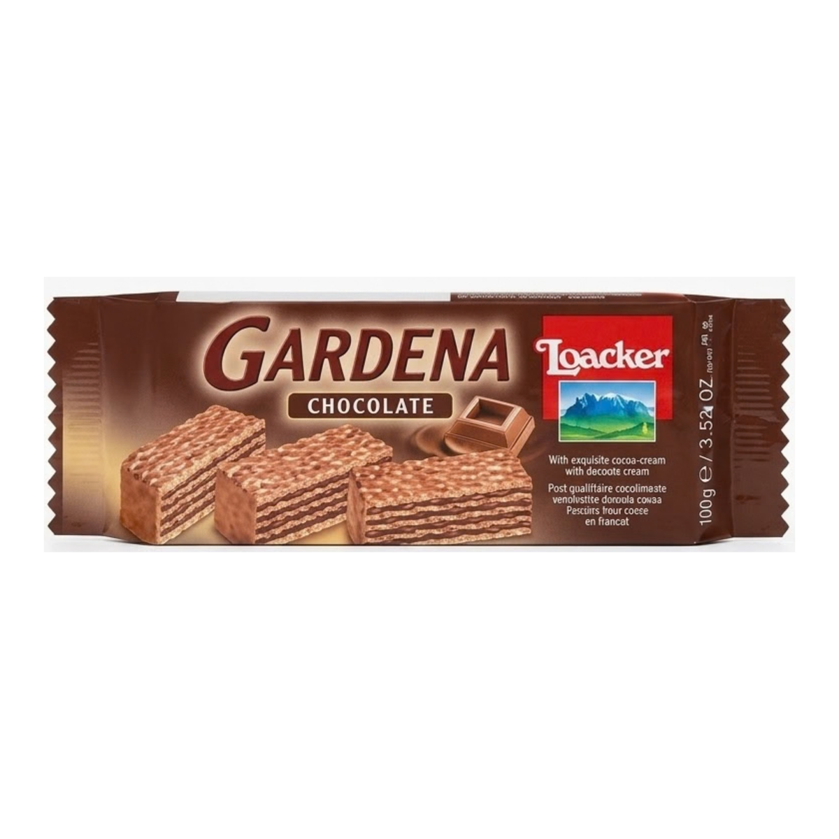 Loacker Gardena Chocolate Wafers 38g
