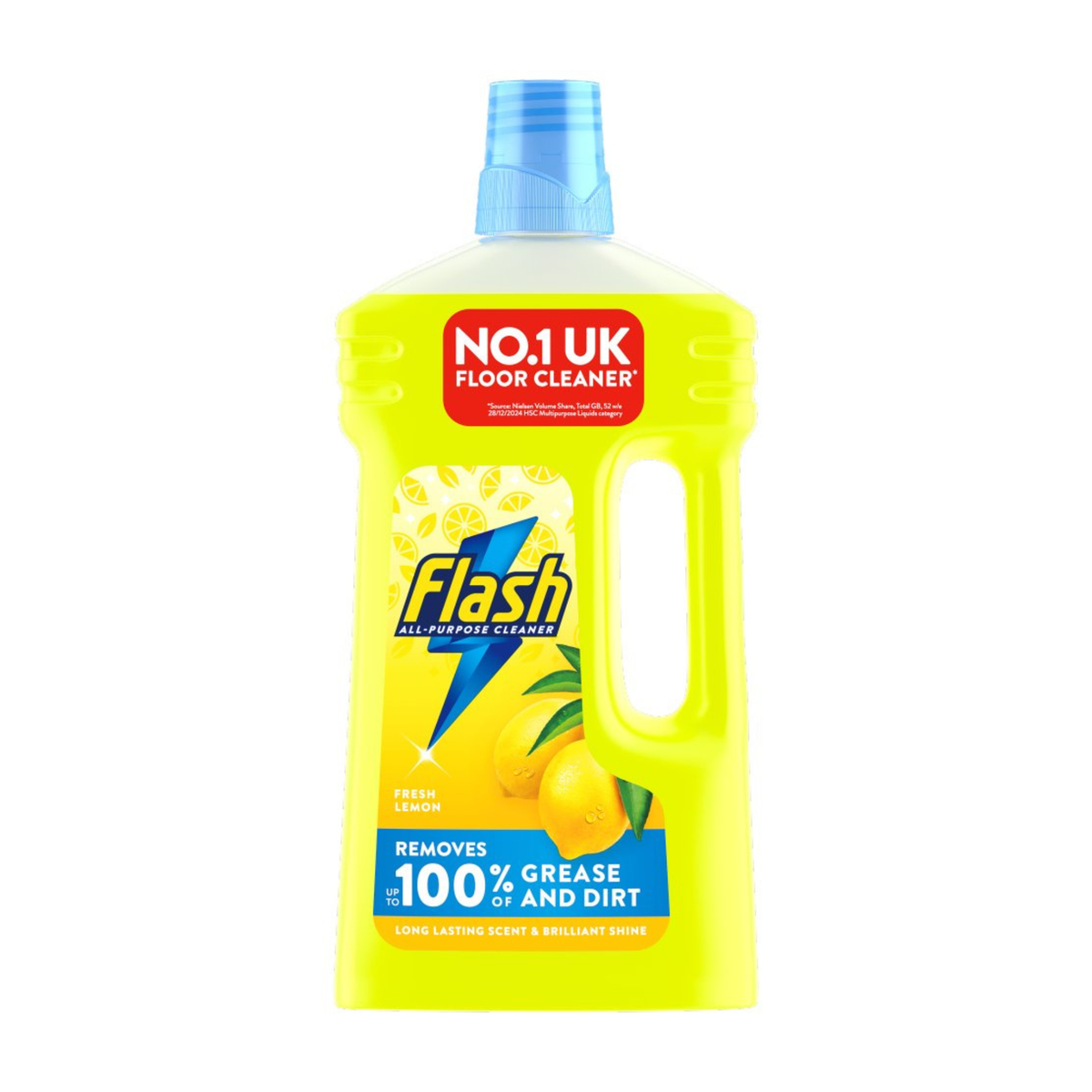 Flash Multi-Surface & Floor Liquid Cleaner Lemon 1ltr