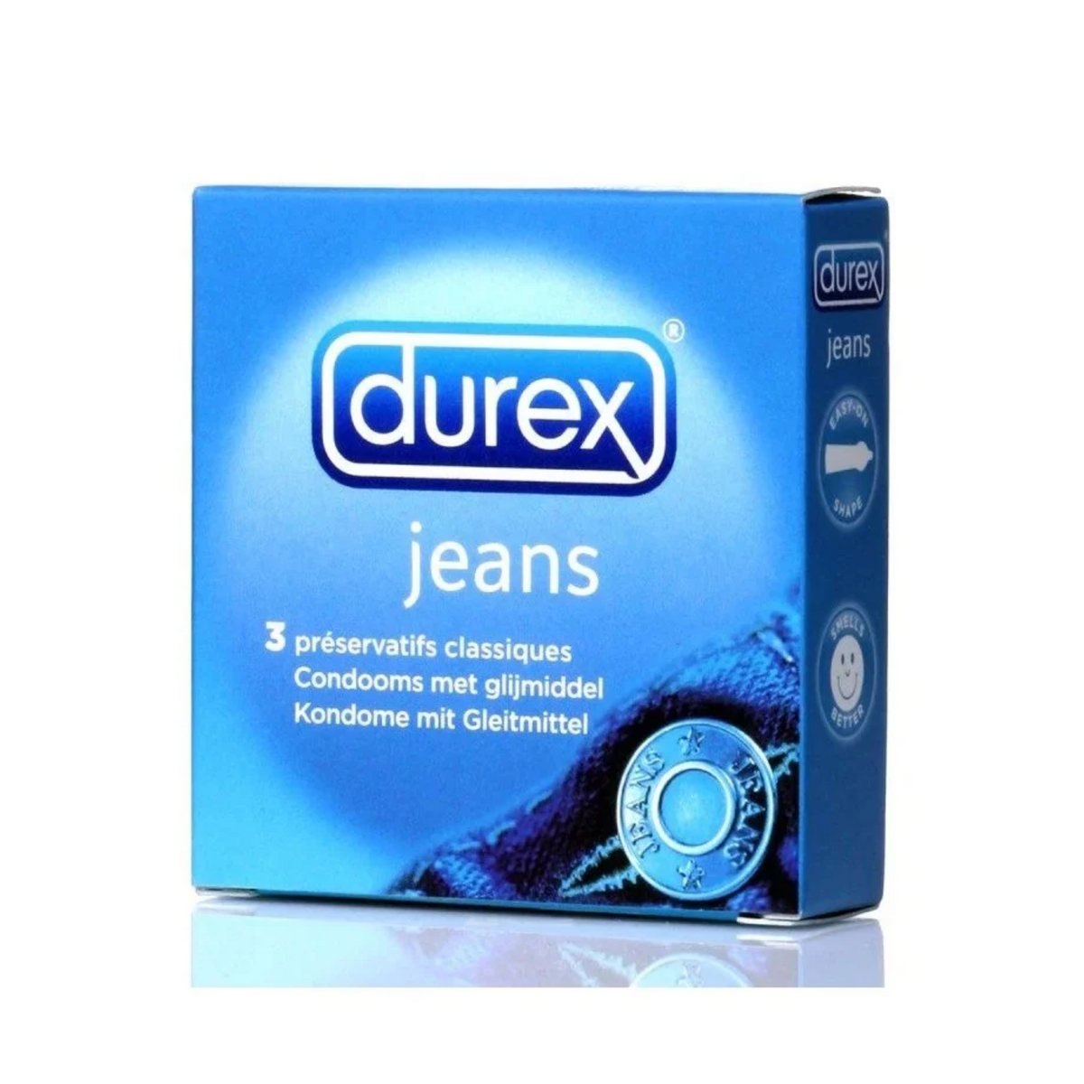 Durex Condom 3 Pack Jeans