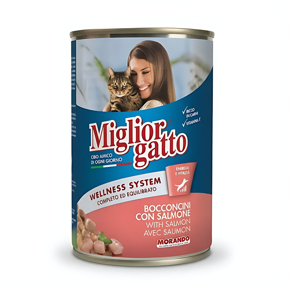 Morando Miglior Gatto Cat Food Salmon Tin 405G