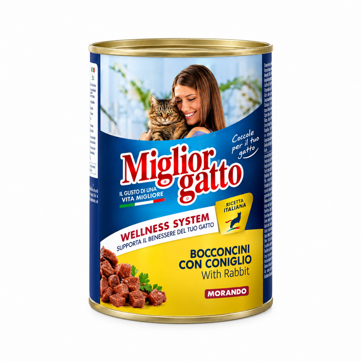 Morando Miglior Gatto Cat Food With Rabbit Tin 405G