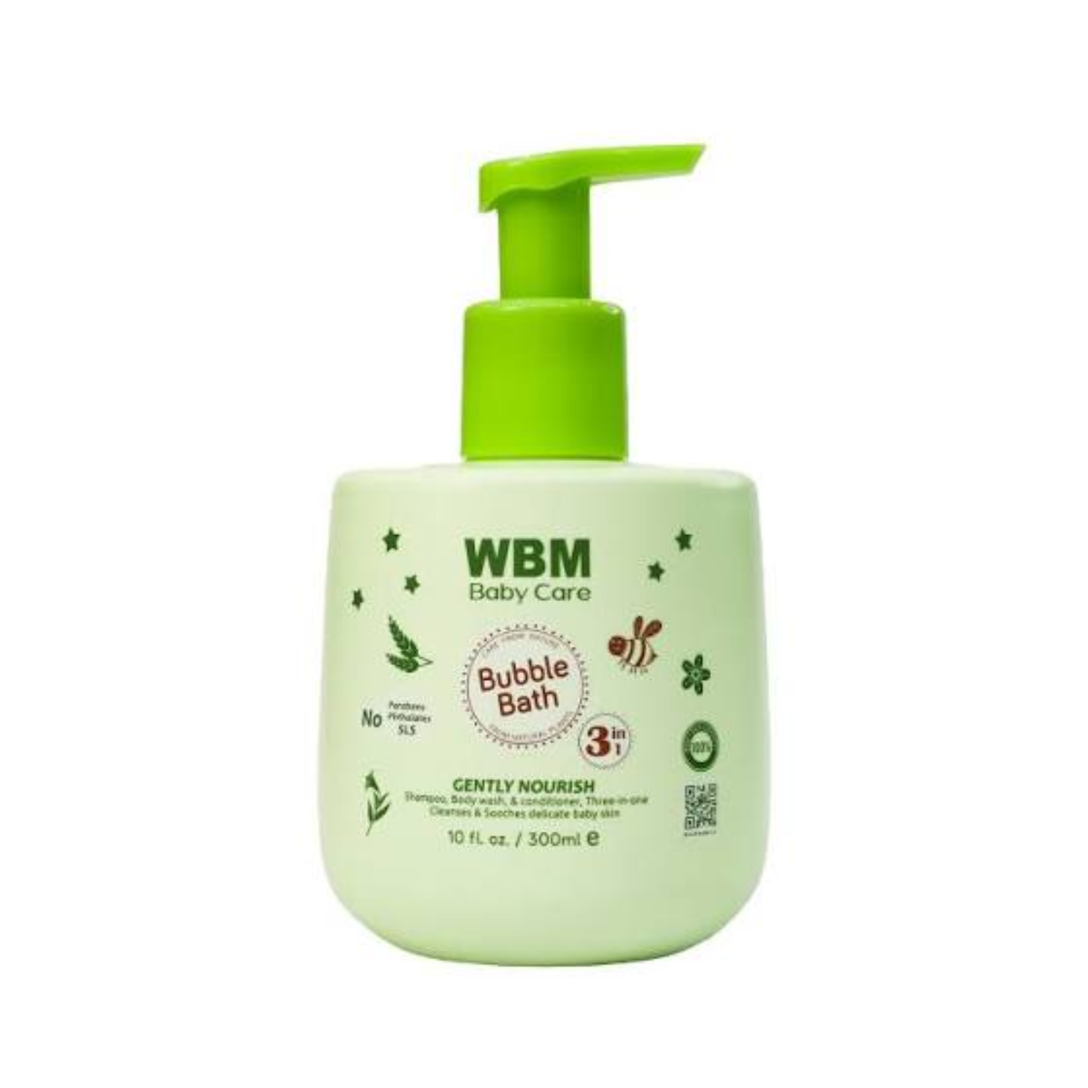 WBM Baby Care Bubble Bath 3 in1 300ml
