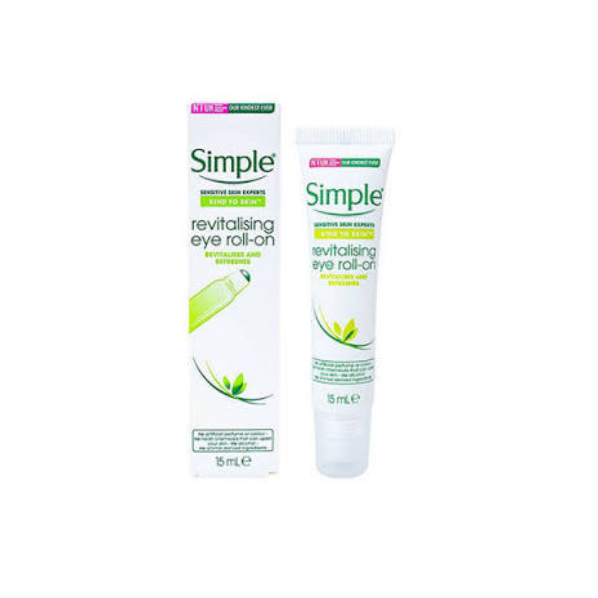 Simple revitalising eye roll-on 15ml