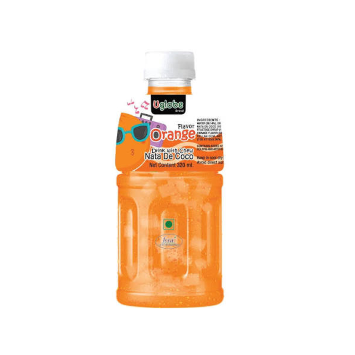 Uglobe Nata De Drink Orange 320ml