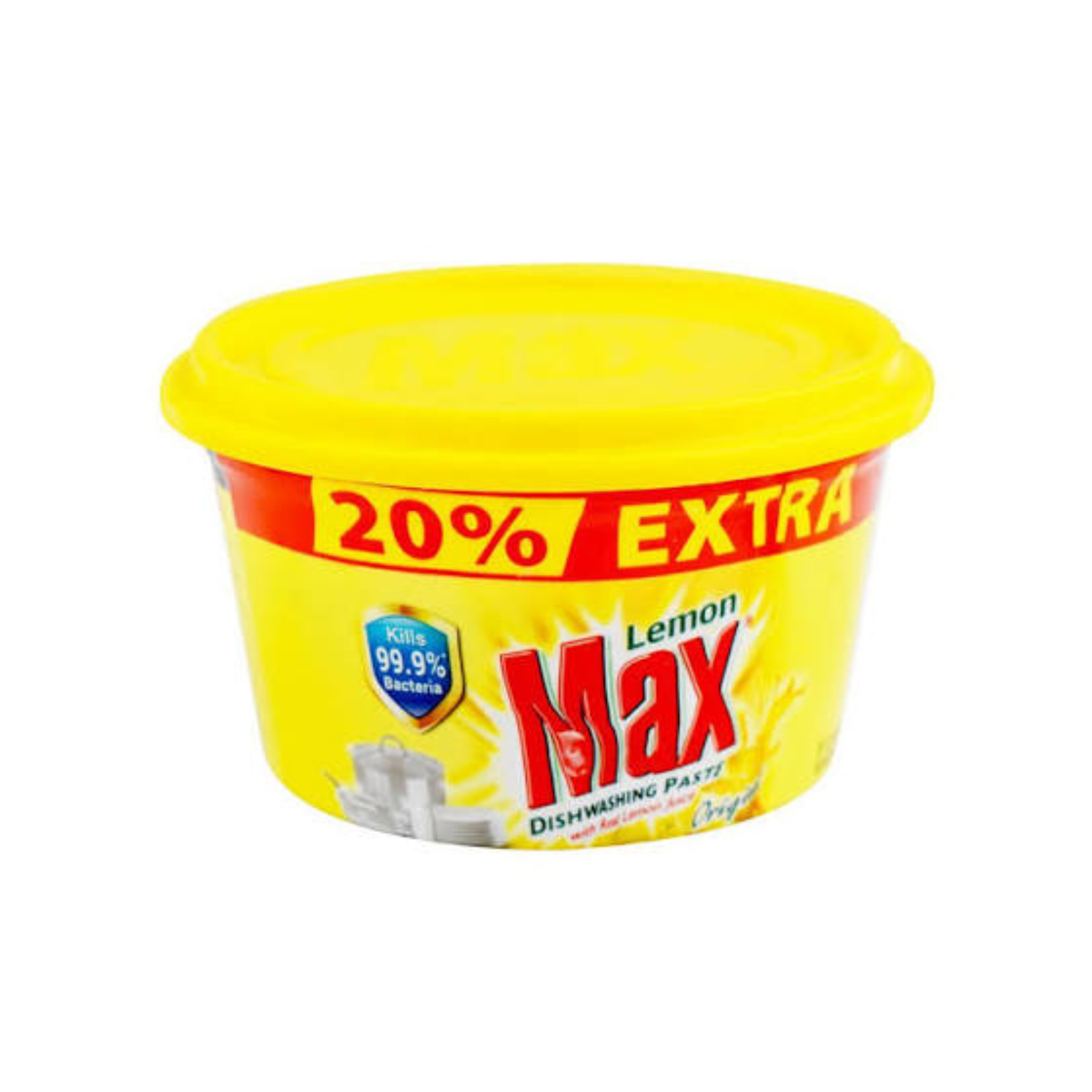 Lemon Max Dishwashing Yellow Paste 400GM