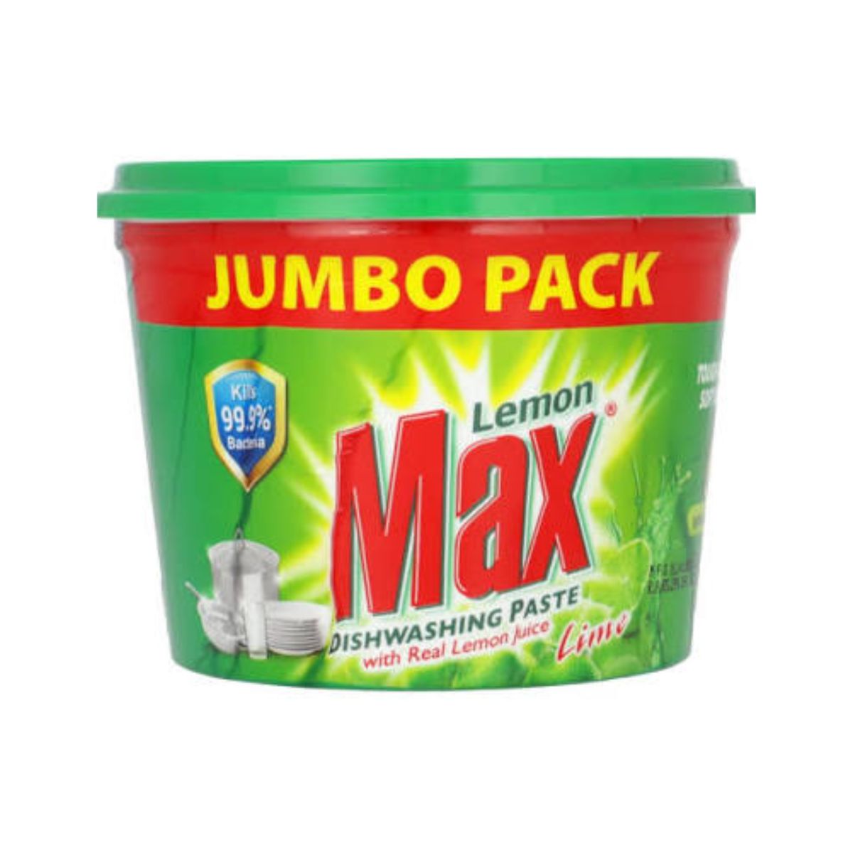 Lemon Max Dishwashing Paste Green 900g