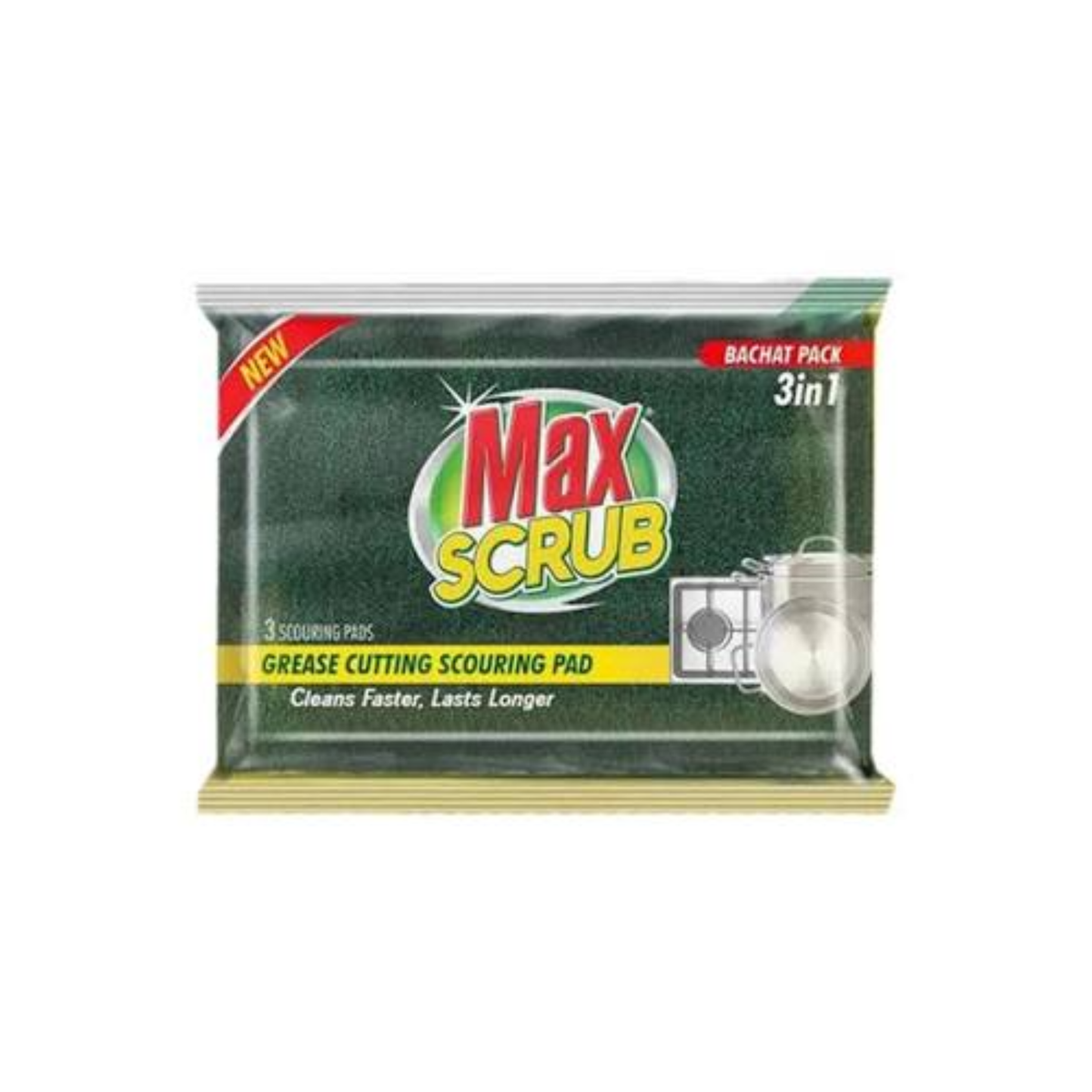 Max Scrub Sponge Reg Large