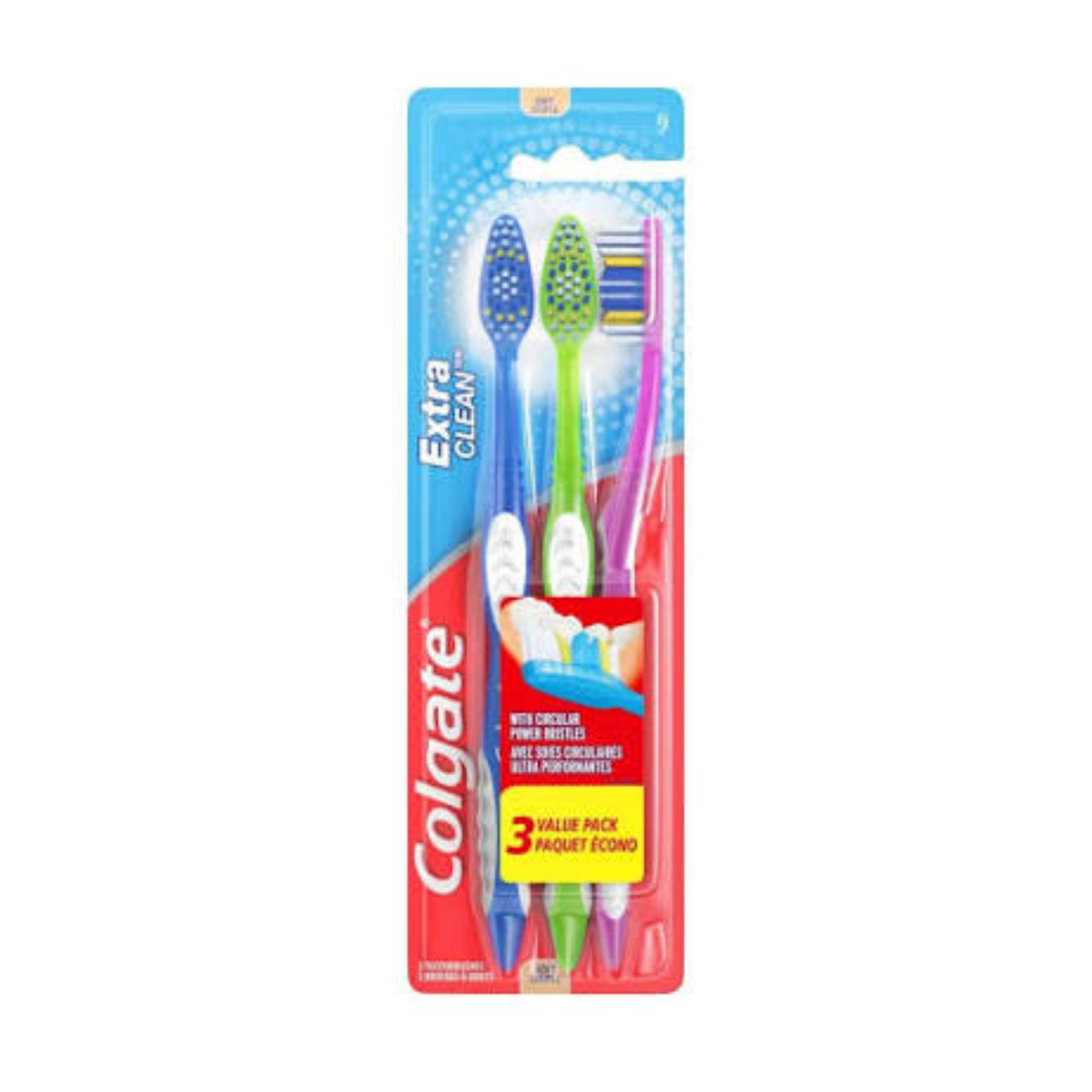 Colgate Extra Clean Triple Tooth Brush Soft