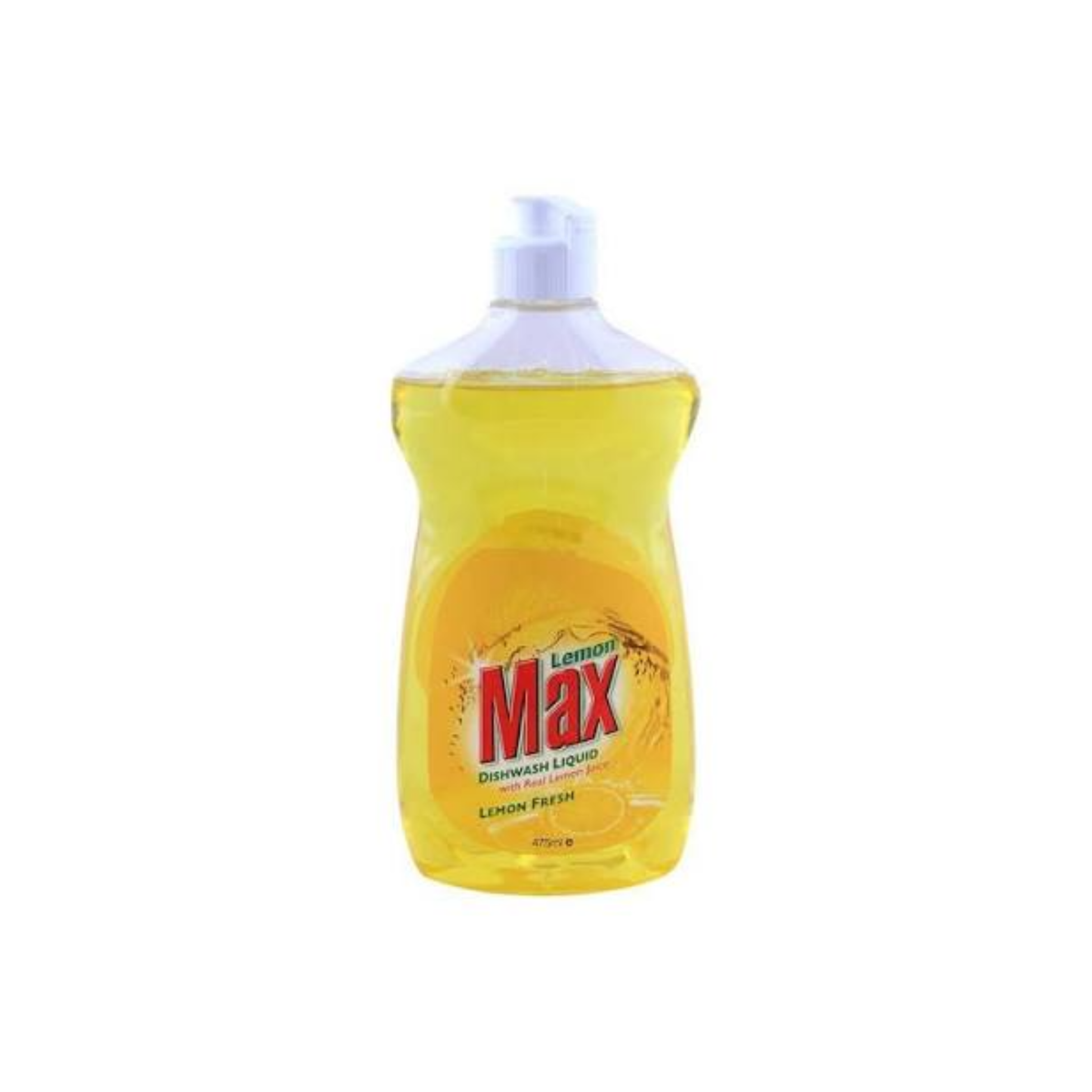 Lemon Max Dishwash Liquid Lemon Fresh 475ml