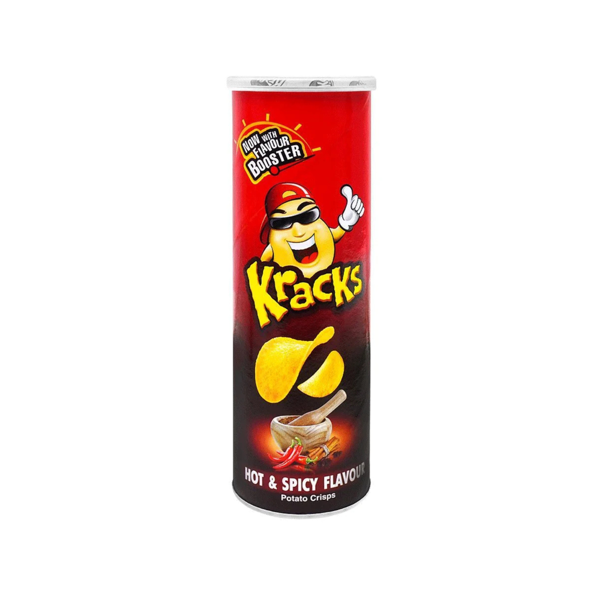 Krack Hot Spicy Chips 110g