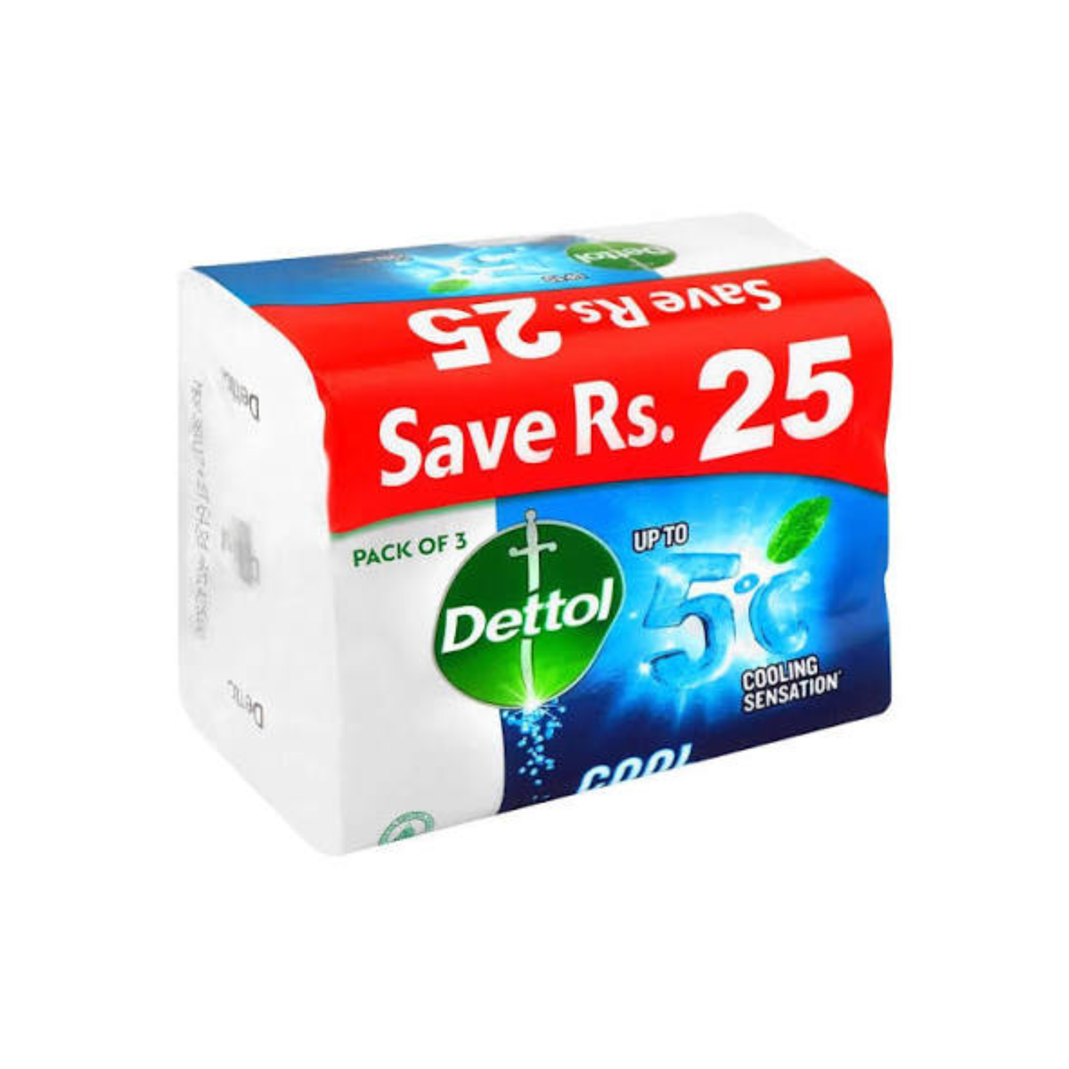 Dettol Cool Sensation Soap 3 Pack