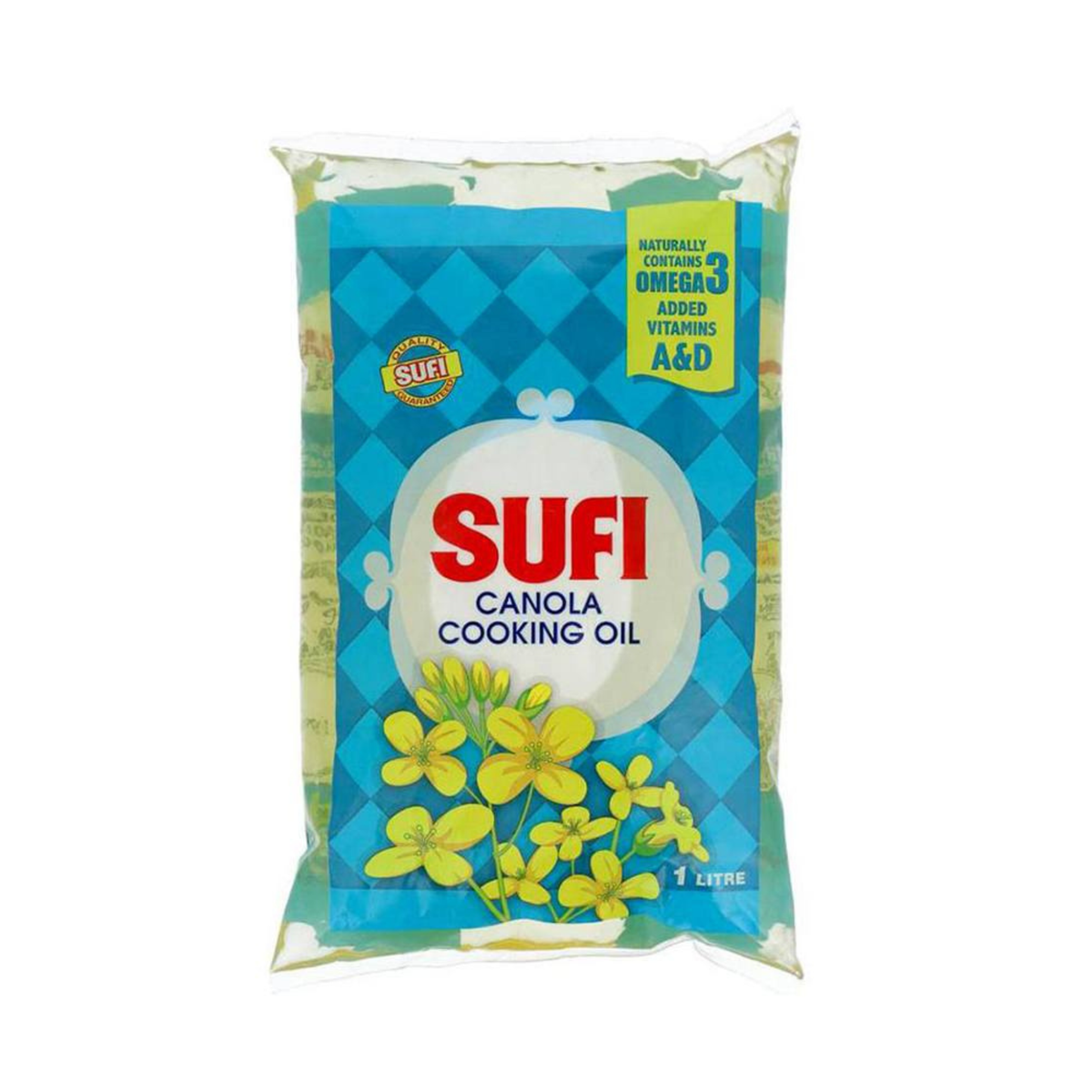 Sufi Canola Cooking Oil Pouch 1L