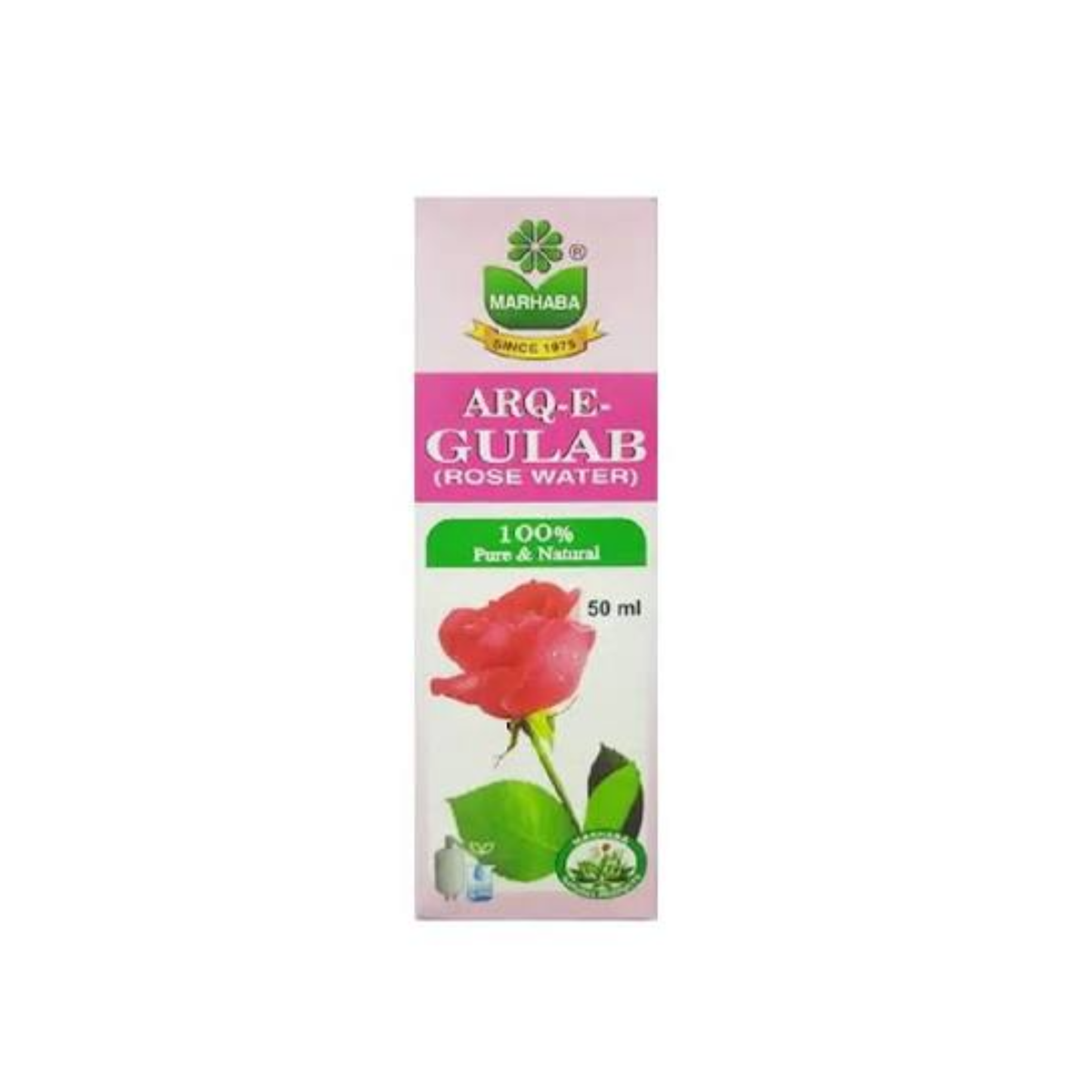 Rose water droper 50ml