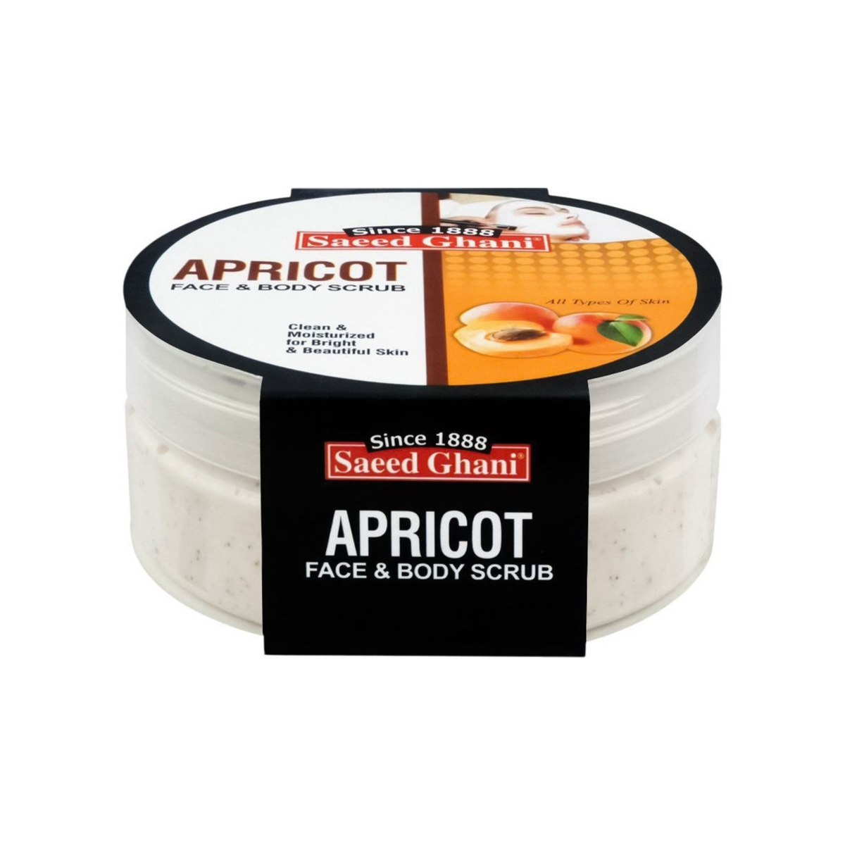Saeed Ghani Apricot Face and Body Scrub 150gm