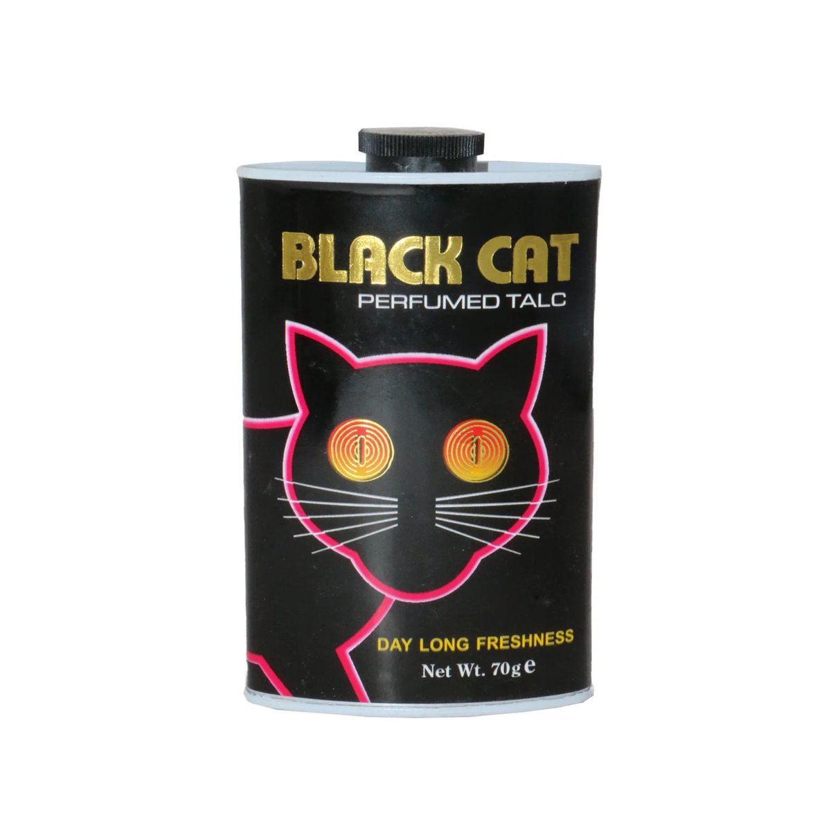 Black cat perfumed talc Elegant 70g