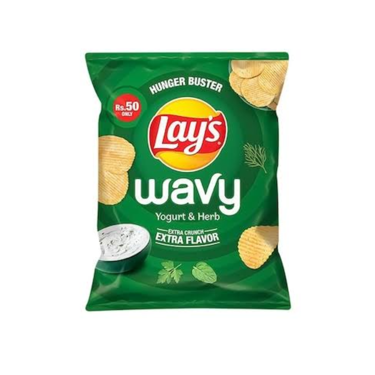 Lays Wavy Yogurt n Herb 30g
