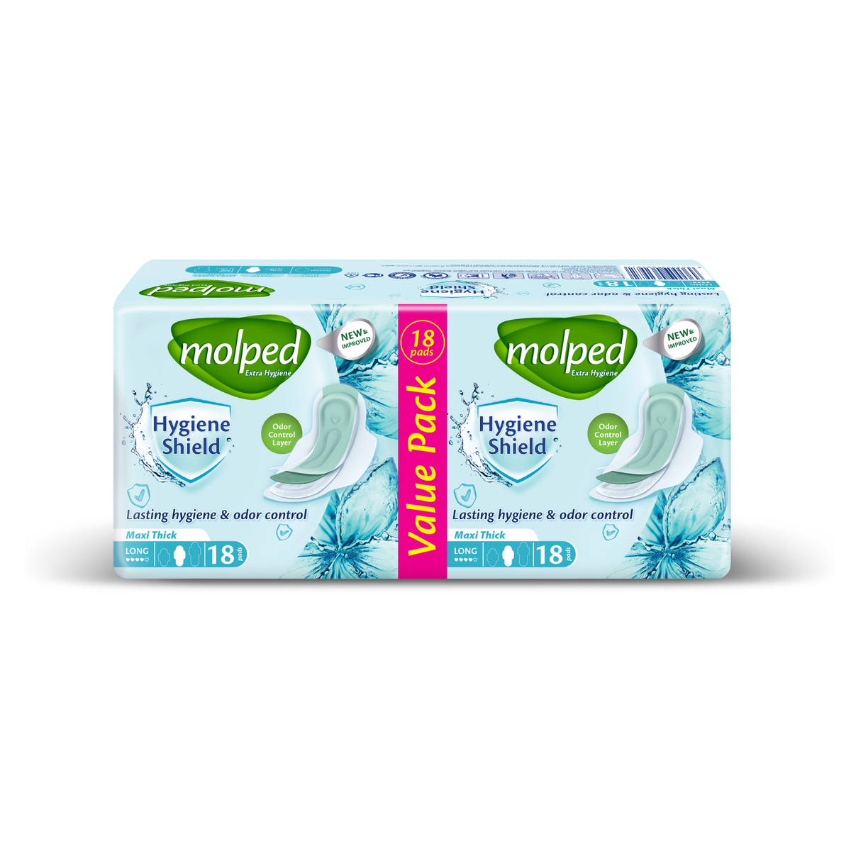 Molped Maxi Thick Long 18Pads