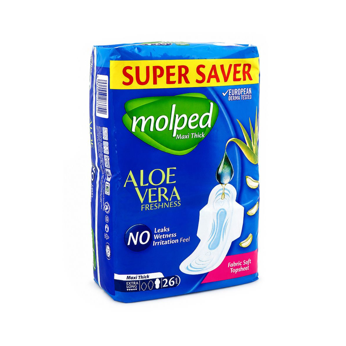 Molped, Sanitary Pads, Extra Long Pads, Maxi Pads, Feminine Hygiene