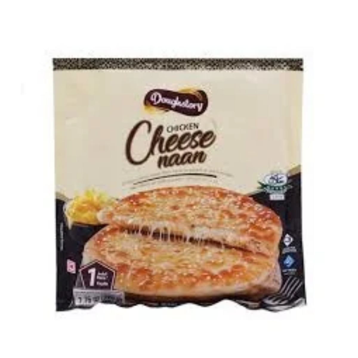 Dwan frozen food chicken chees naan 220g