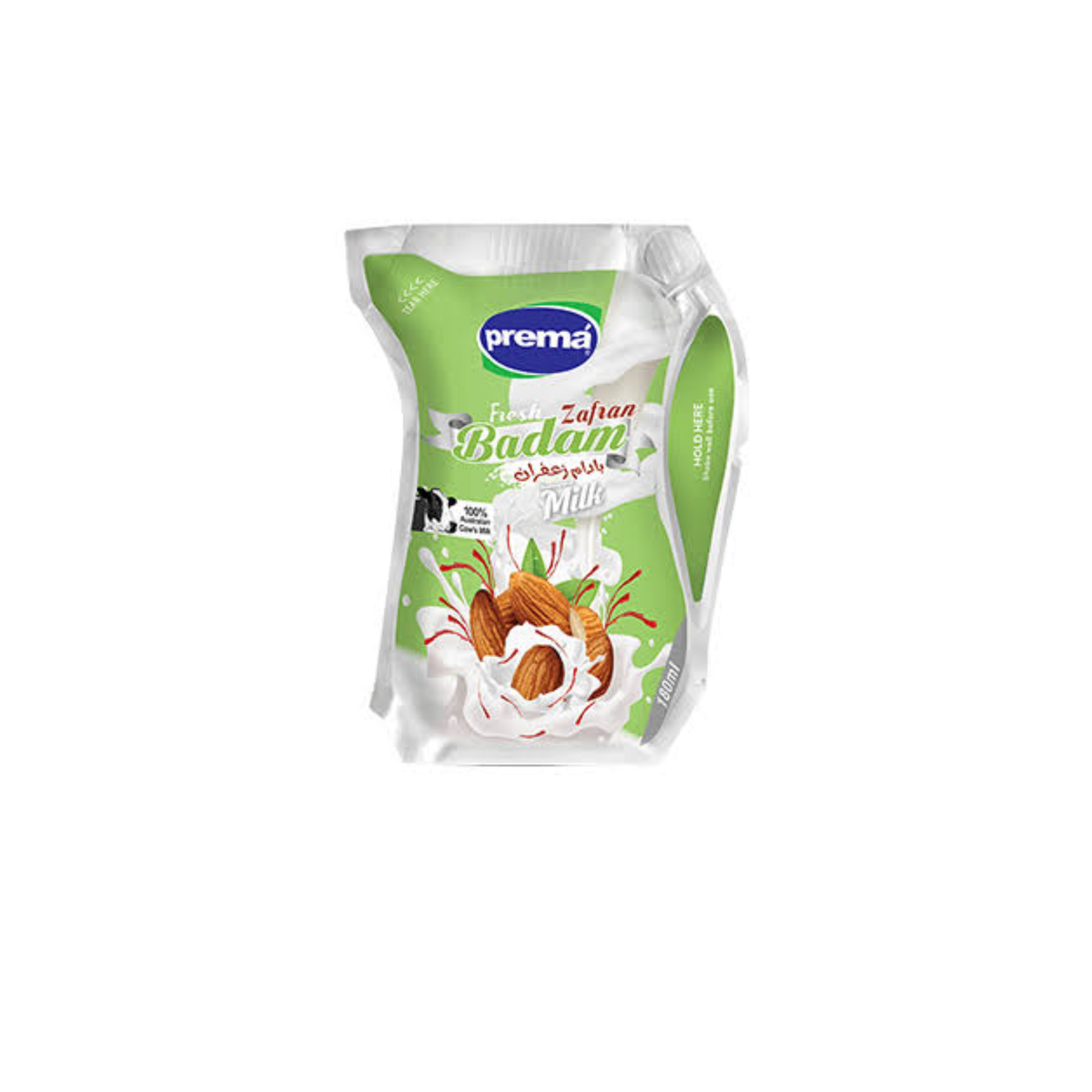 Prema Flavor Milk Zafran Badam 180ml