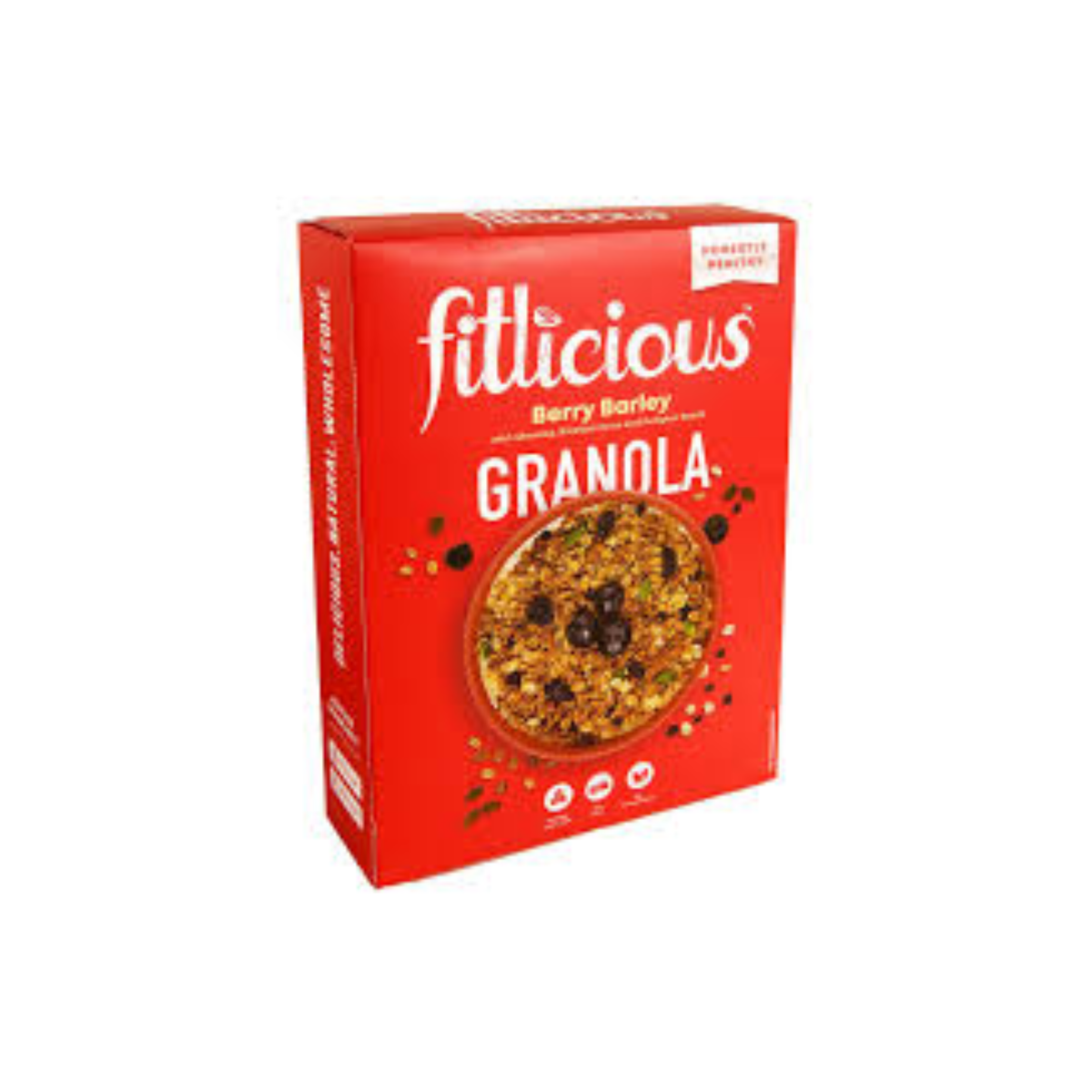 Fitlicious Berry Barley Granola 370 Gram