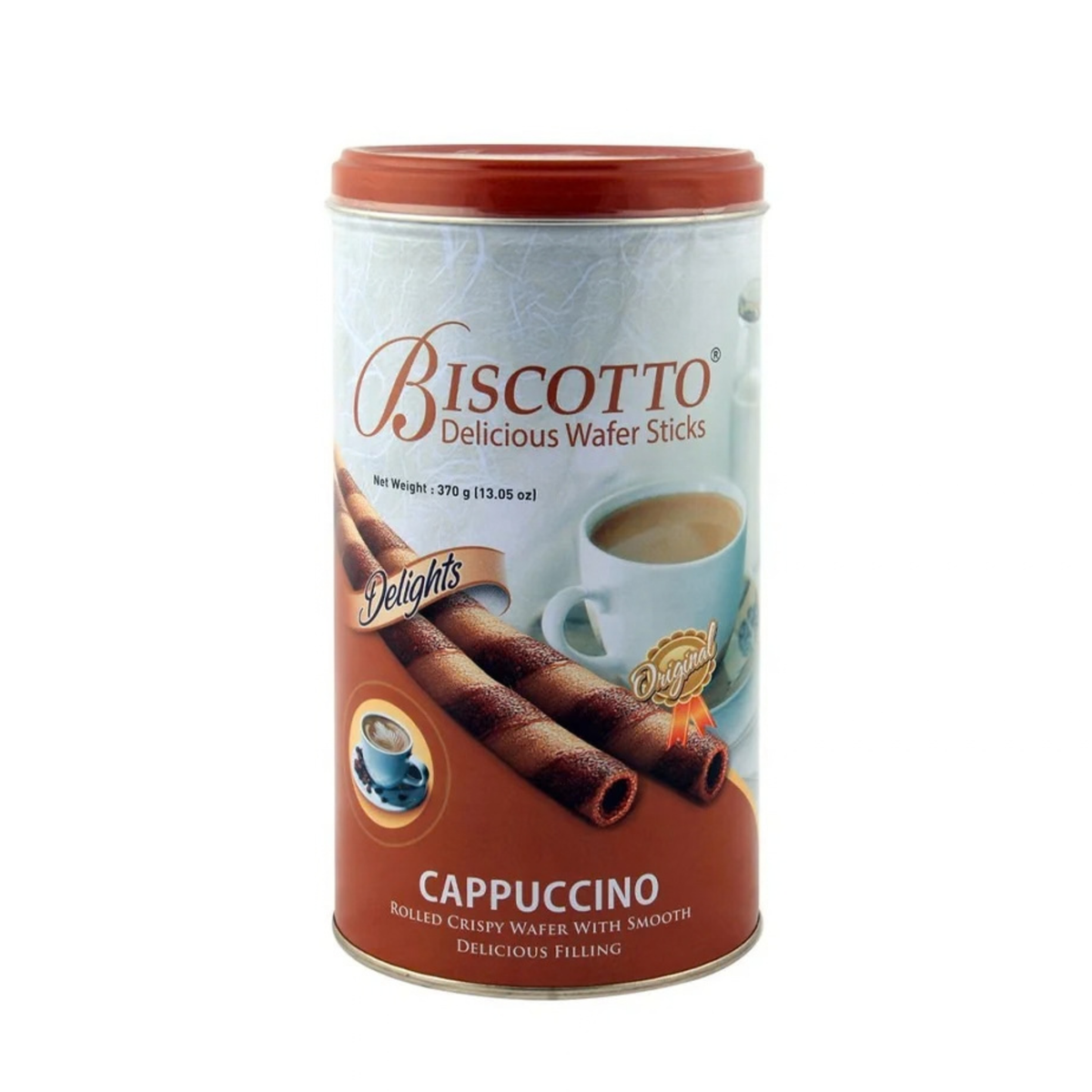 Biscotto Wafers Sticks Cappuccino, 370g